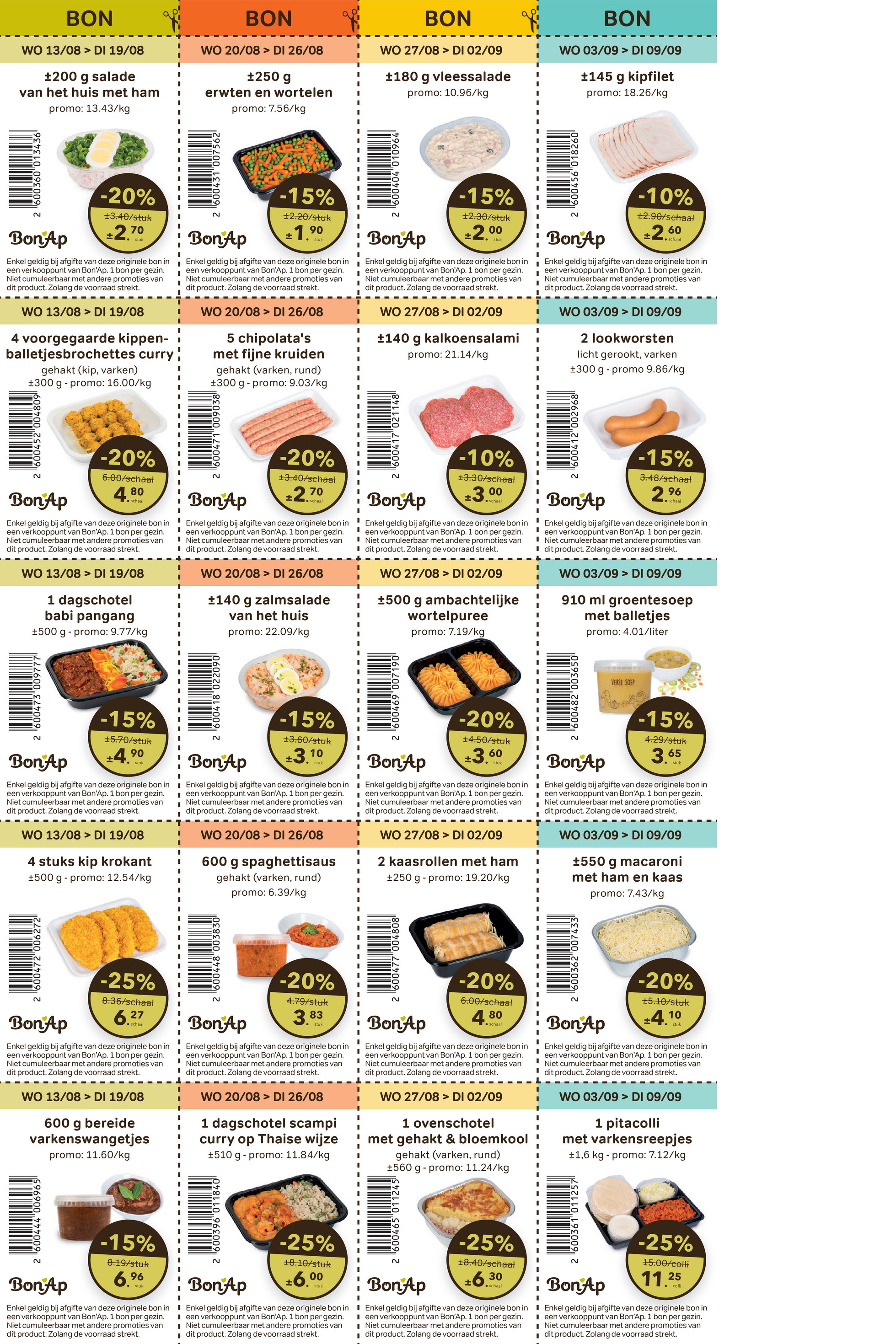 bon-ap - Bon Ap folder geldig vanaf 13/08 - 09/09 - page: 8