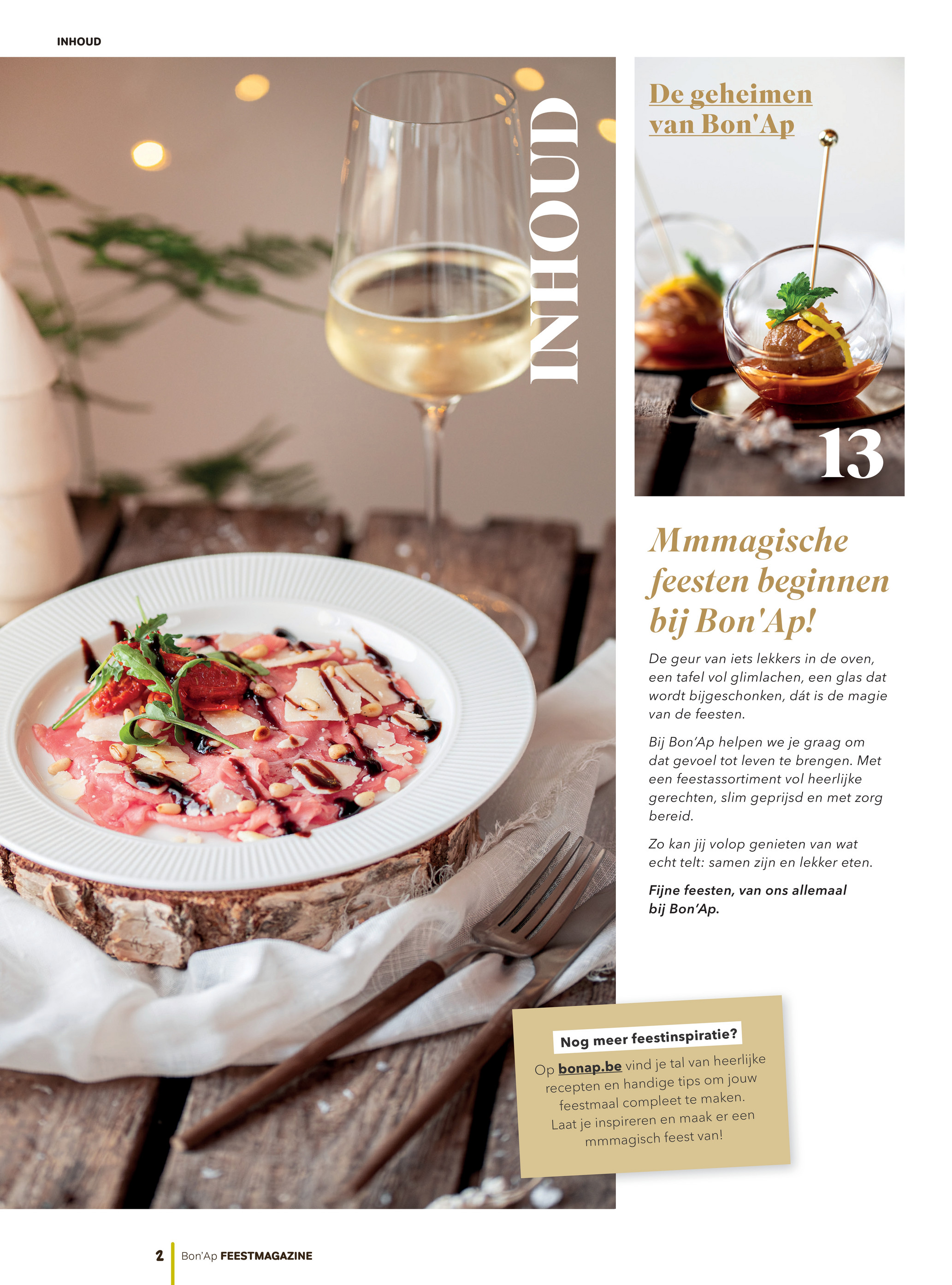 bon-ap - De Bon Ap - Feestmagazine folder geldig vanaf 11/11 t/m 31/12 - page: 2