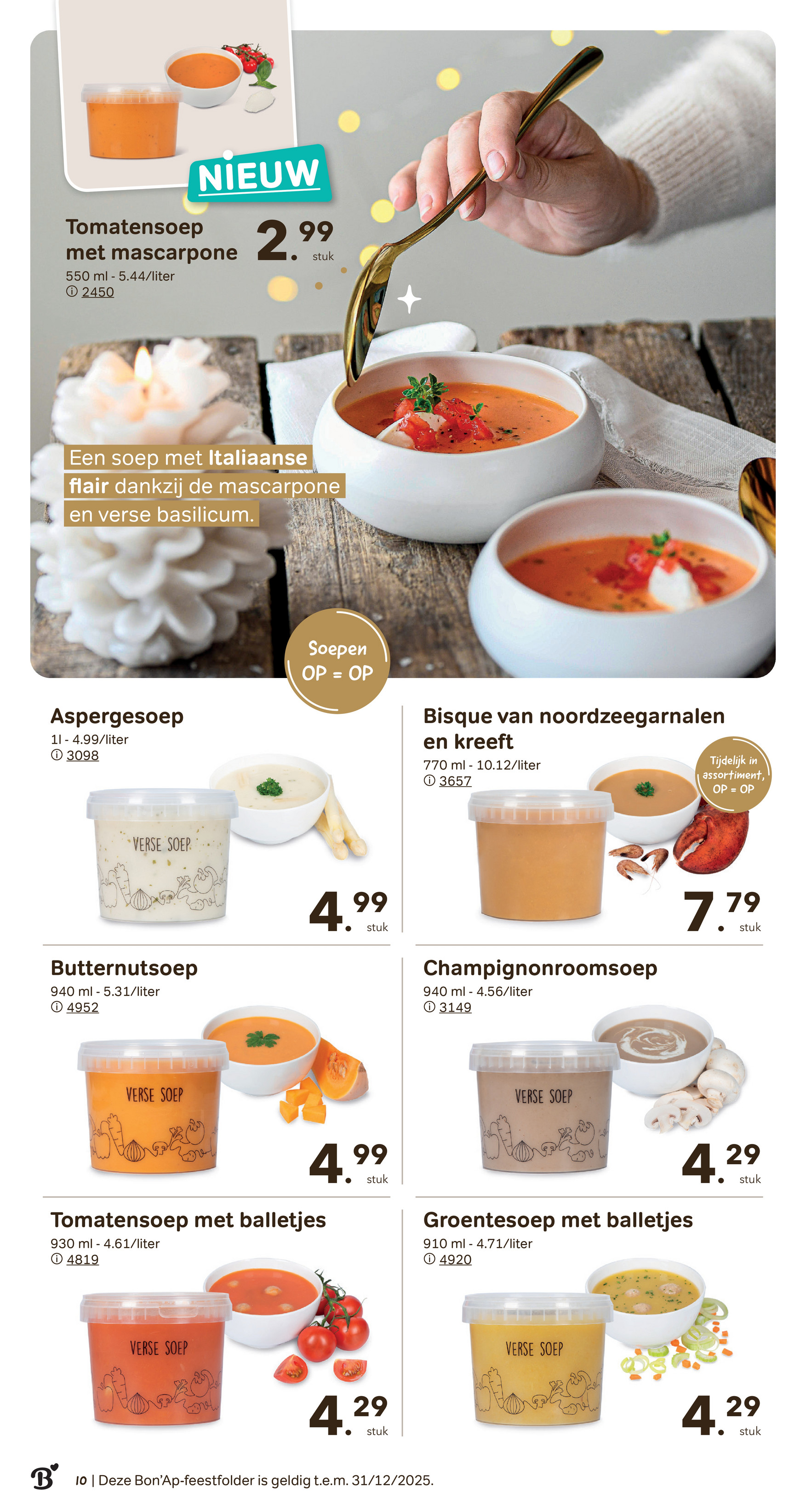 bon-ap - De Bon Ap folder geldig vanaf 01/12 t/m 31/12 - page: 10