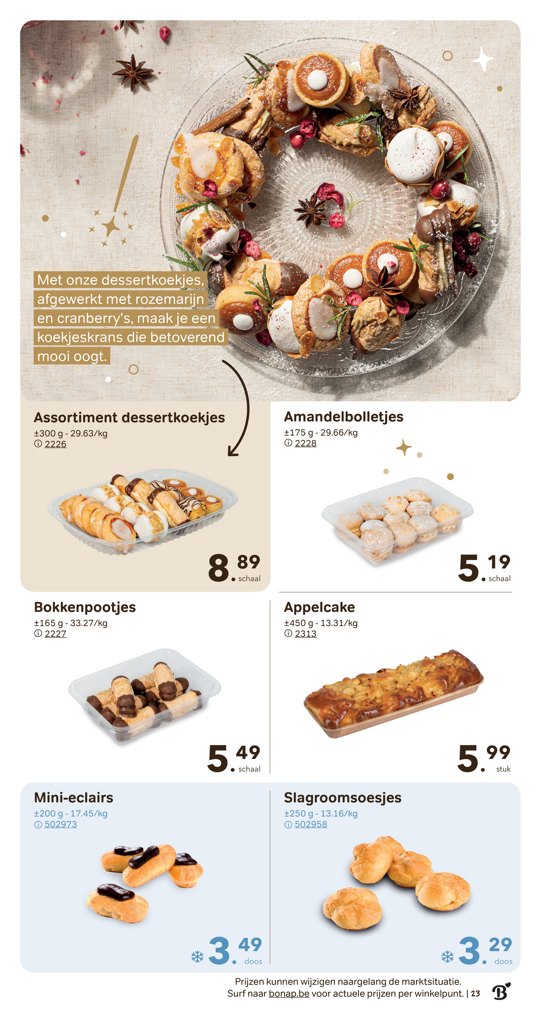 bon-ap - De Bon Ap folder geldig vanaf 01/12 t/m 31/12 - page: 23