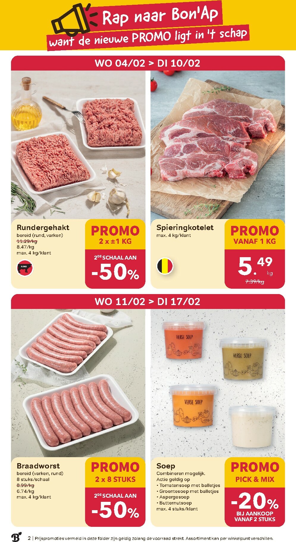 bon-ap - De Bon Ap folder geldig vanaf 04/02/2026 t/m 03/03/2026 - page: 2