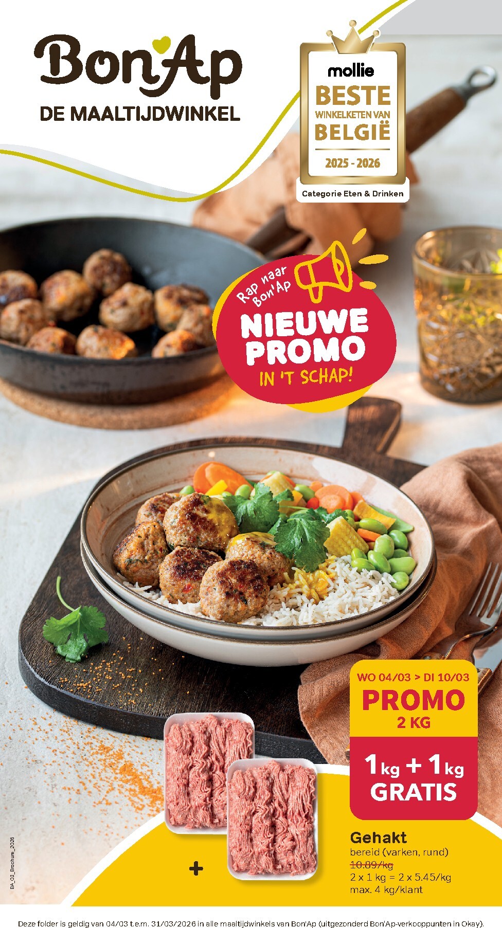 bon-ap - De Bon Ap folder geldig vanaf 04/03/2026 t/m 31/03/2026 - page: 1