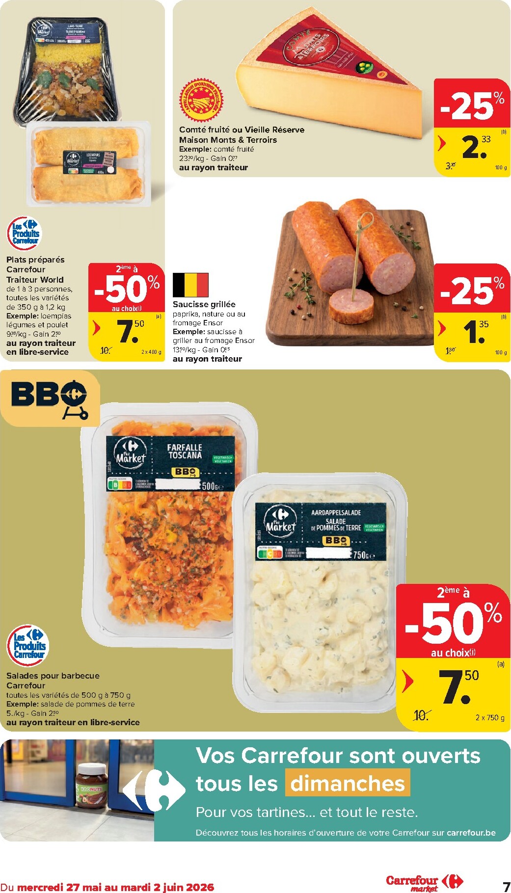 carrefour-market - Carrefour Market folder voor volgende week van woensdag 27/05/2026 tot dinsdag 02/06/2026 - page: 7