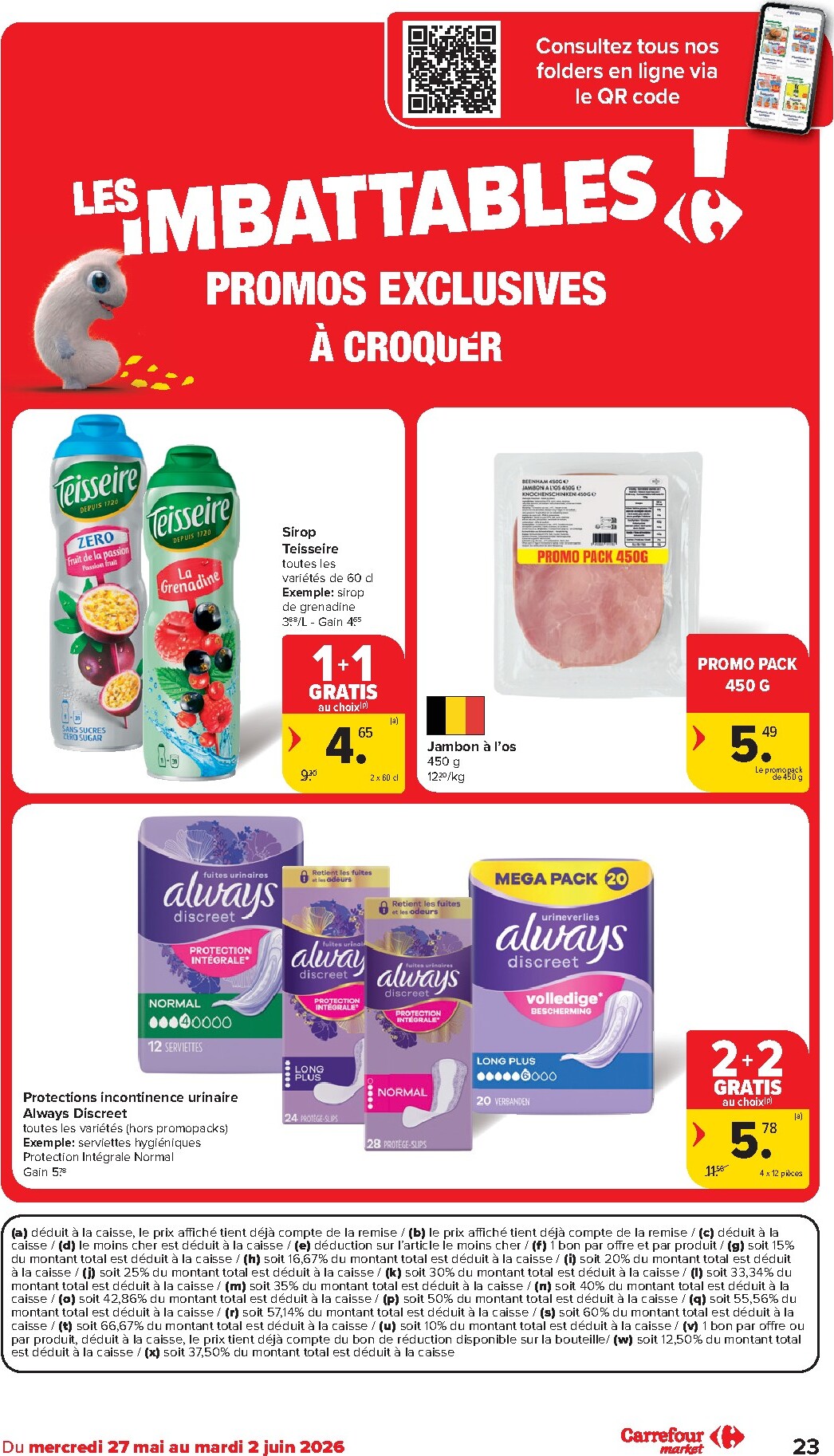carrefour-market - Carrefour Market folder voor volgende week van woensdag 27/05/2026 tot dinsdag 02/06/2026 - page: 23