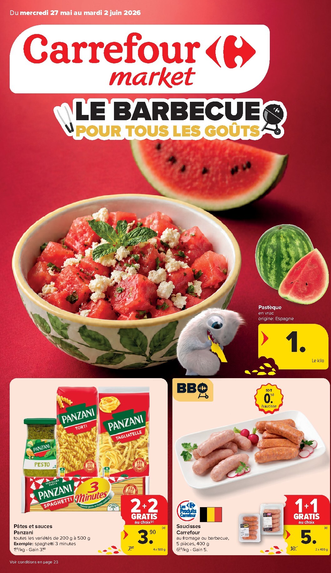 carrefour-market - Carrefour Market folder voor volgende week van woensdag 27/05/2026 tot dinsdag 02/06/2026