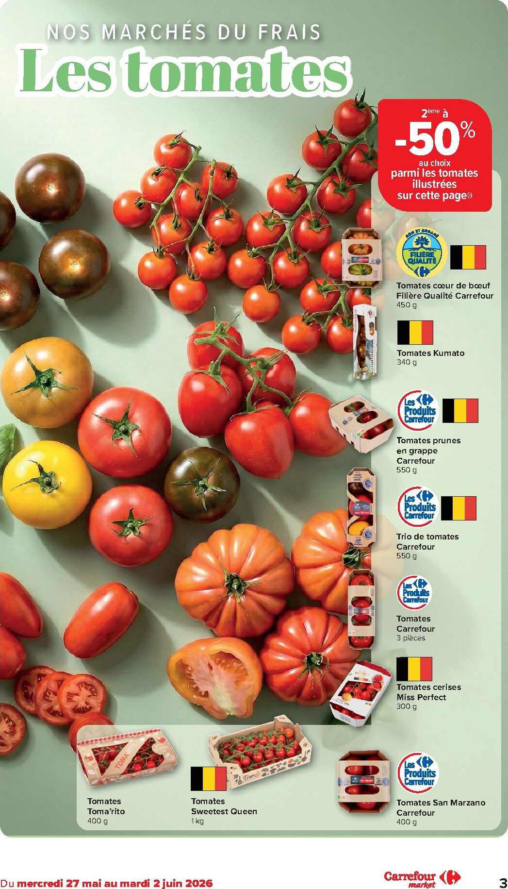 carrefour-market - Carrefour Market folder voor volgende week van woensdag 27/05/2026 tot dinsdag 02/06/2026 - page: 3