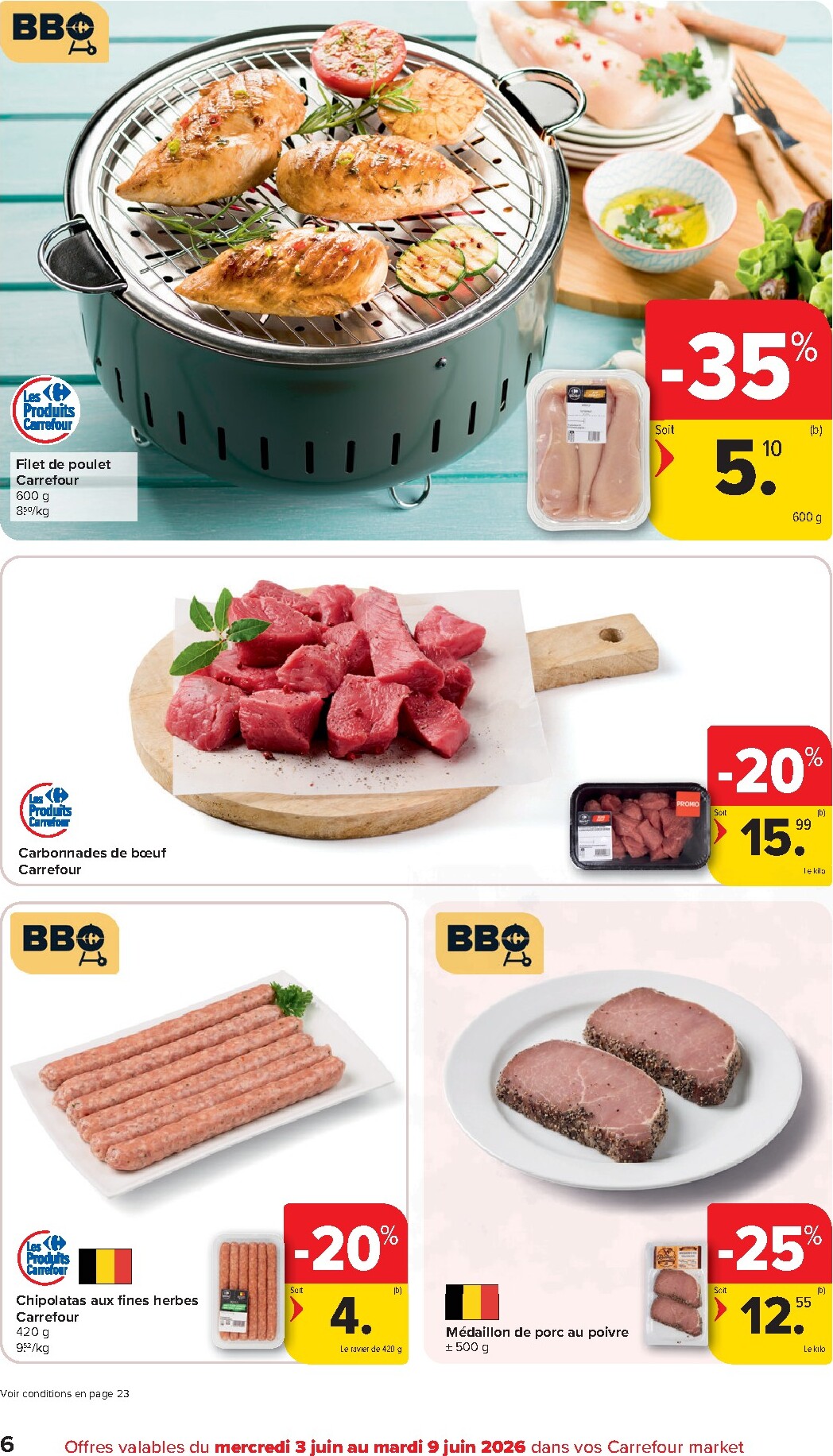 carrefour-market - Carrefour Market folder voor volgende week van woensdag 03/06/2026 tot dinsdag 09/06/2026 - page: 6