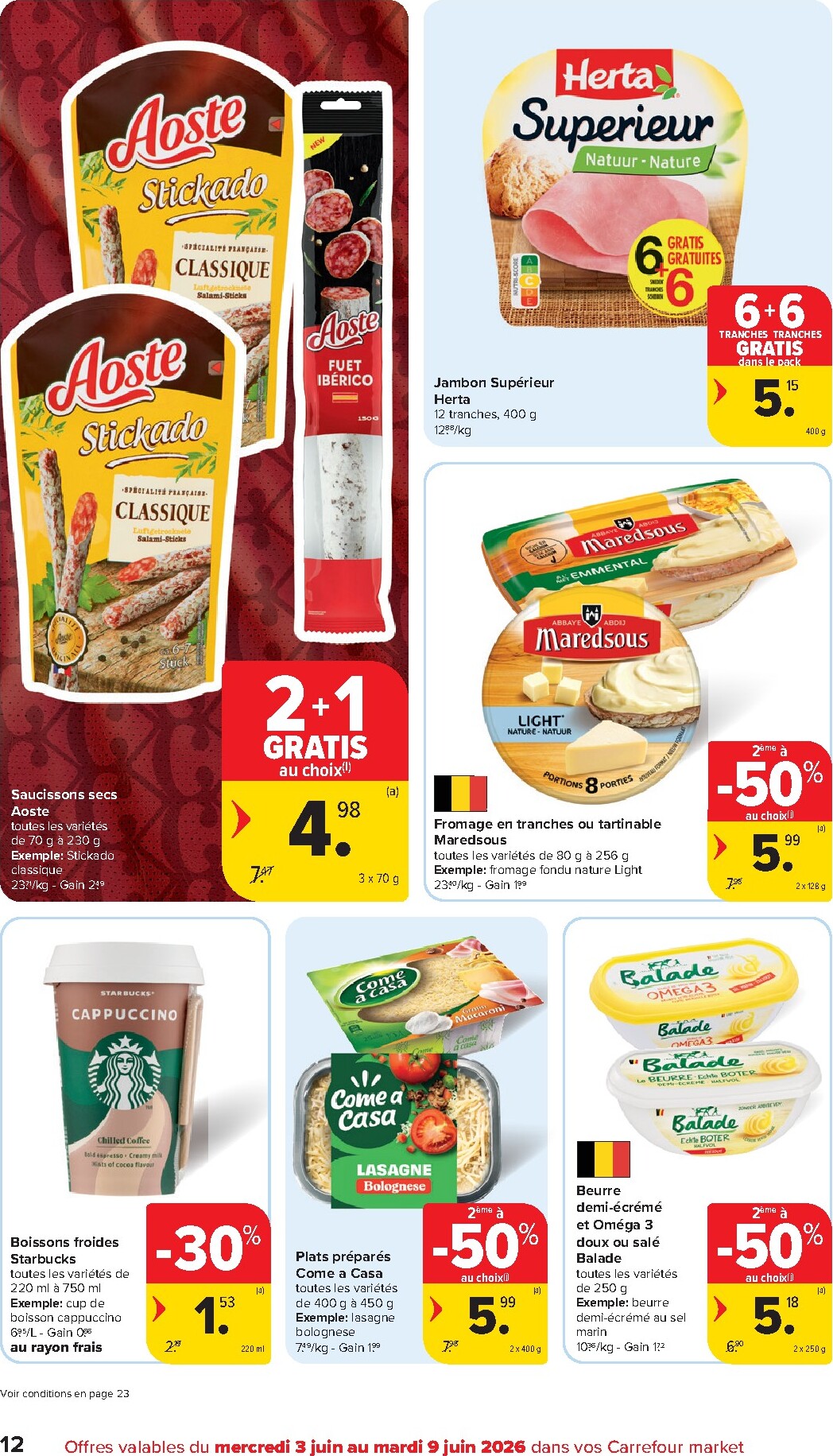 carrefour-market - Carrefour Market folder voor volgende week van woensdag 03/06/2026 tot dinsdag 09/06/2026 - page: 12