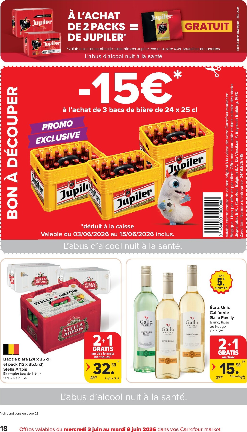 carrefour-market - Carrefour Market folder voor volgende week van woensdag 03/06/2026 tot dinsdag 09/06/2026 - page: 18
