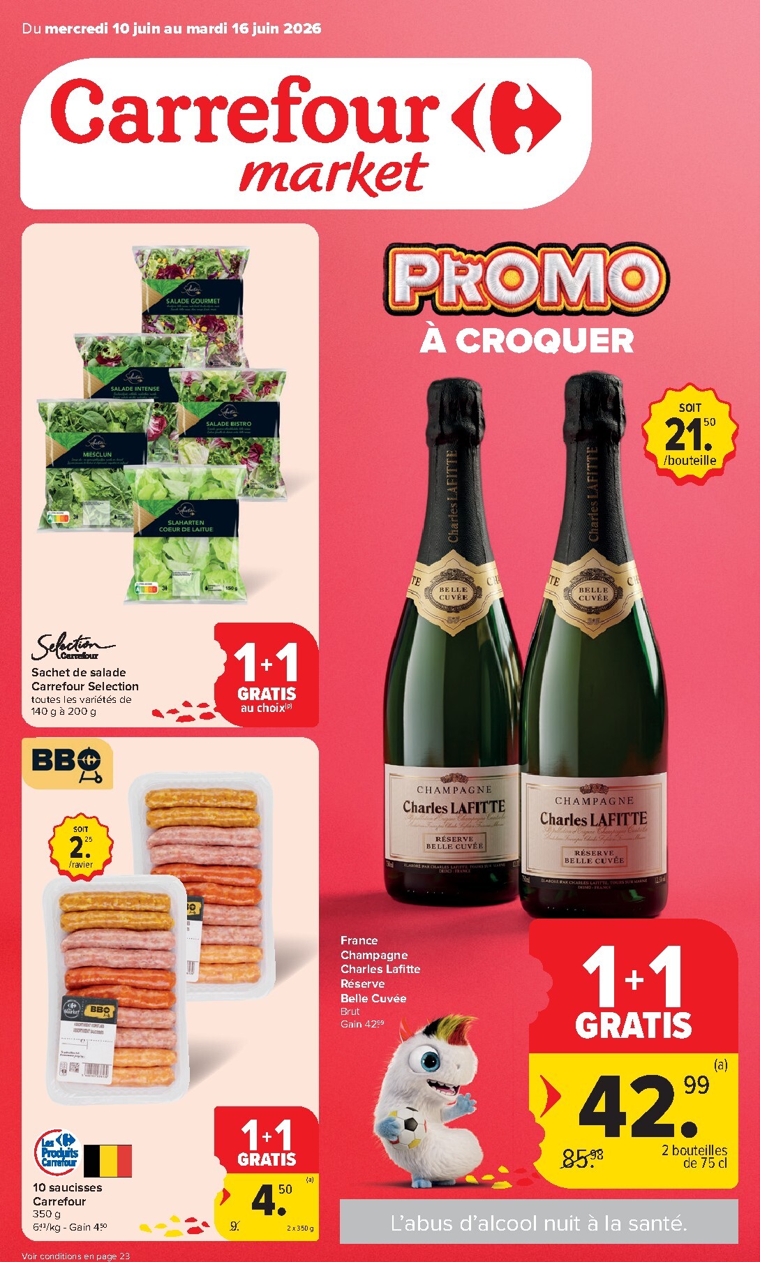 carrefour-market - Carrefour Market folder voor volgende week van woensdag 10/06/2026 tot dinsdag 16/06/2026