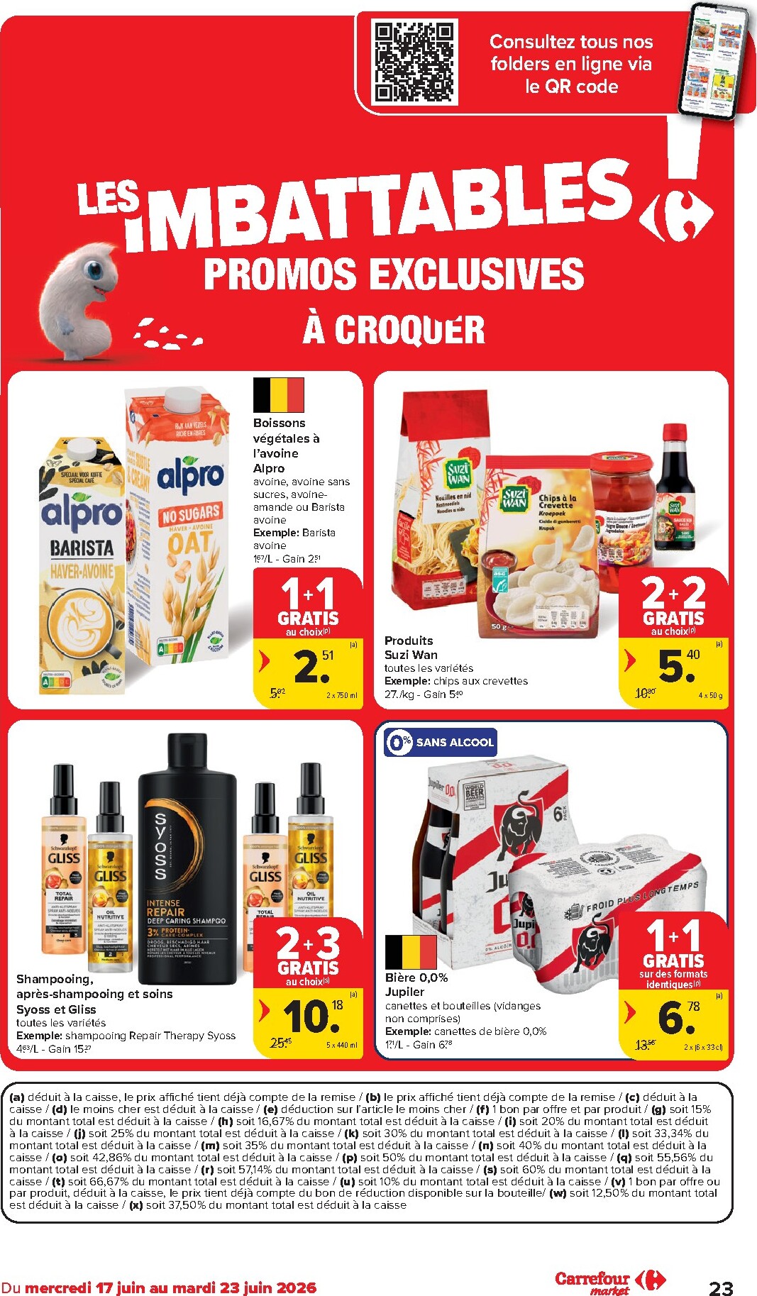 carrefour-market - Carrefour Market folder voor volgende week van woensdag 17/06/2026 tot dinsdag 23/06/2026 - page: 23