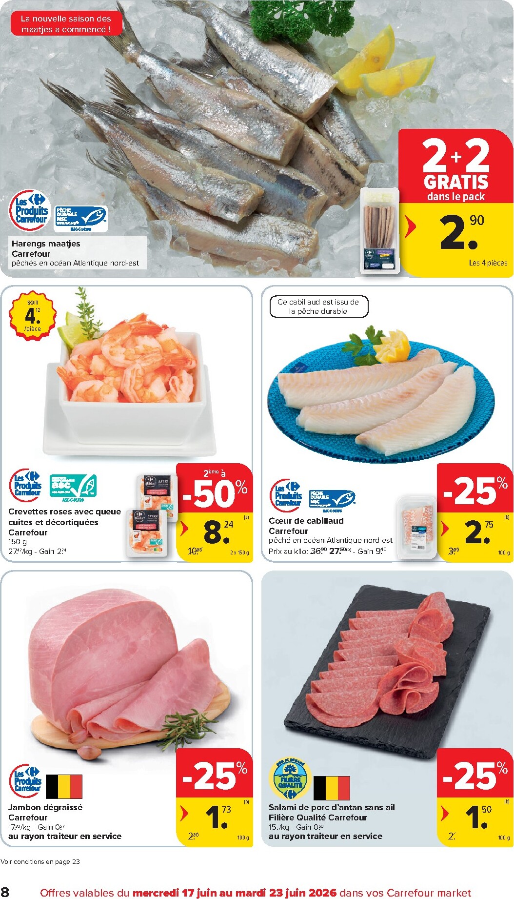 carrefour-market - Carrefour Market folder voor volgende week van woensdag 17/06/2026 tot dinsdag 23/06/2026 - page: 8