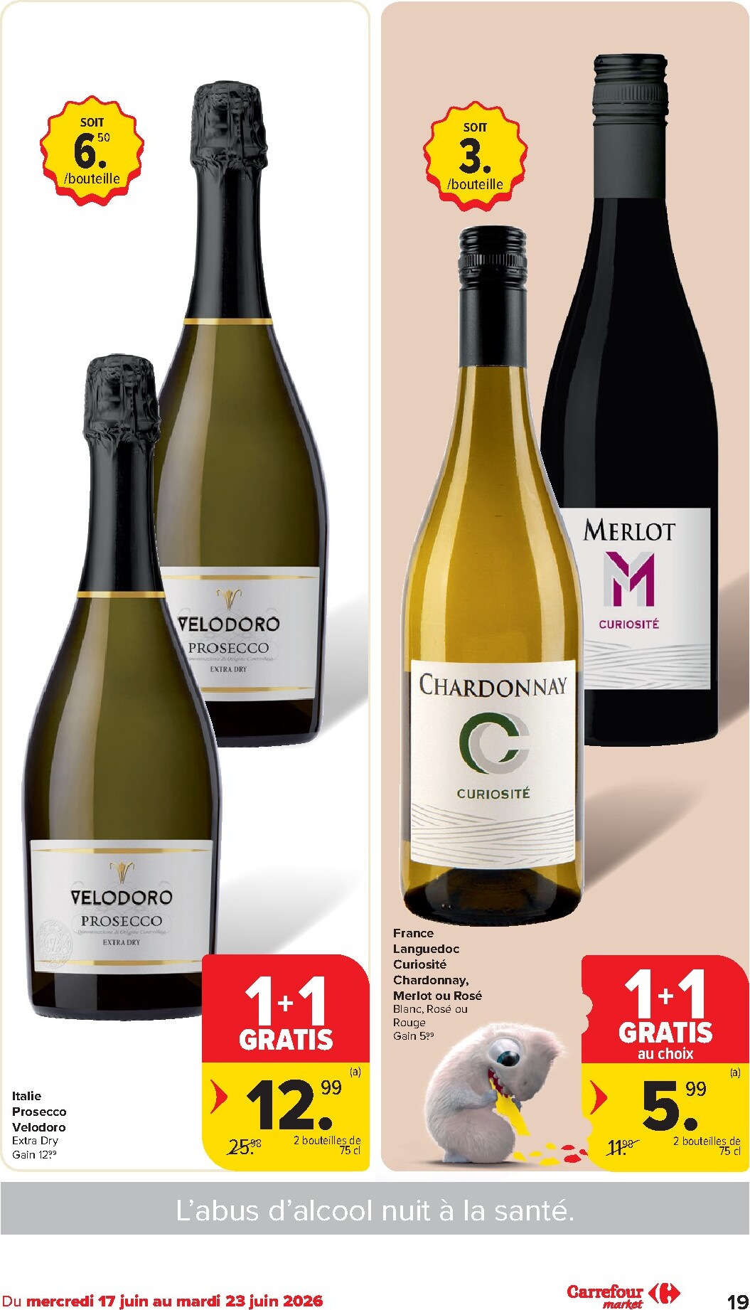 carrefour-market - Carrefour Market folder voor volgende week van woensdag 17/06/2026 tot dinsdag 23/06/2026 - page: 19
