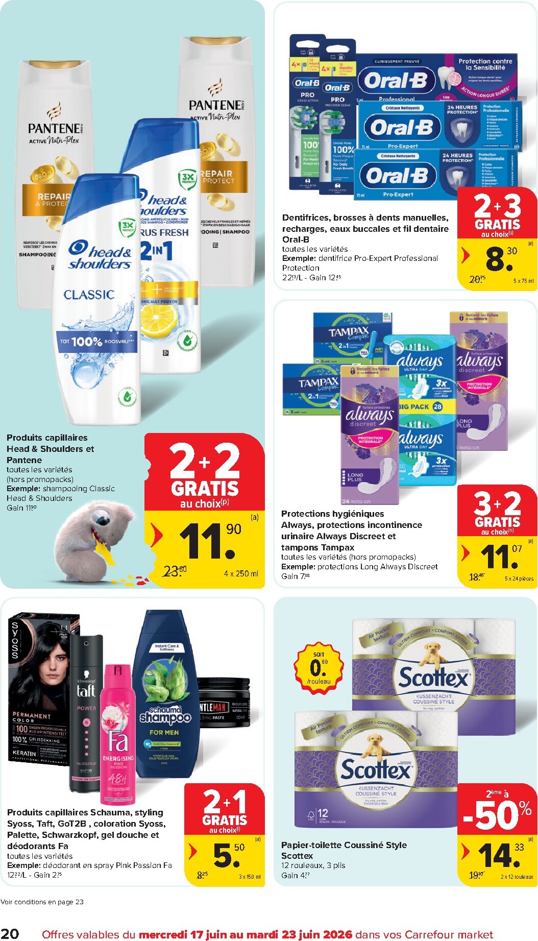 carrefour-market - Carrefour Market folder voor volgende week van woensdag 17/06/2026 tot dinsdag 23/06/2026 - page: 20