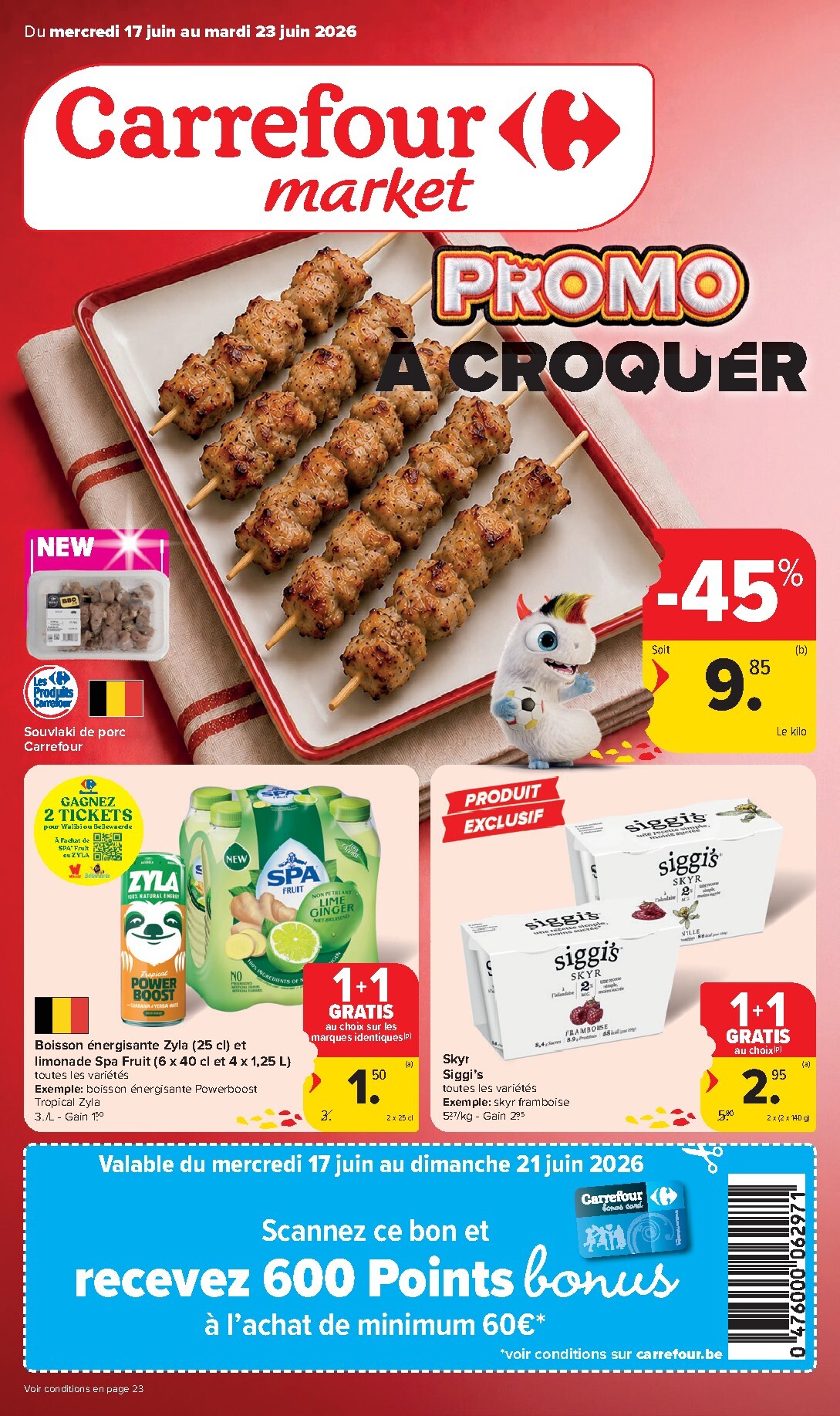 carrefour-market - Carrefour Market folder voor volgende week van woensdag 17/06/2026 tot dinsdag 23/06/2026