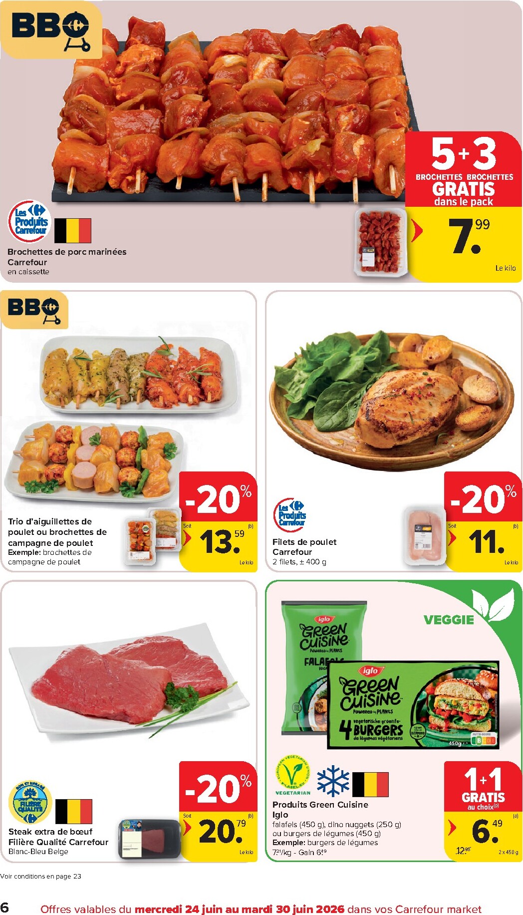 carrefour-market - Carrefour Market folder voor volgende week van woensdag 24/06/2026 tot dinsdag 30/06/2026 - page: 6