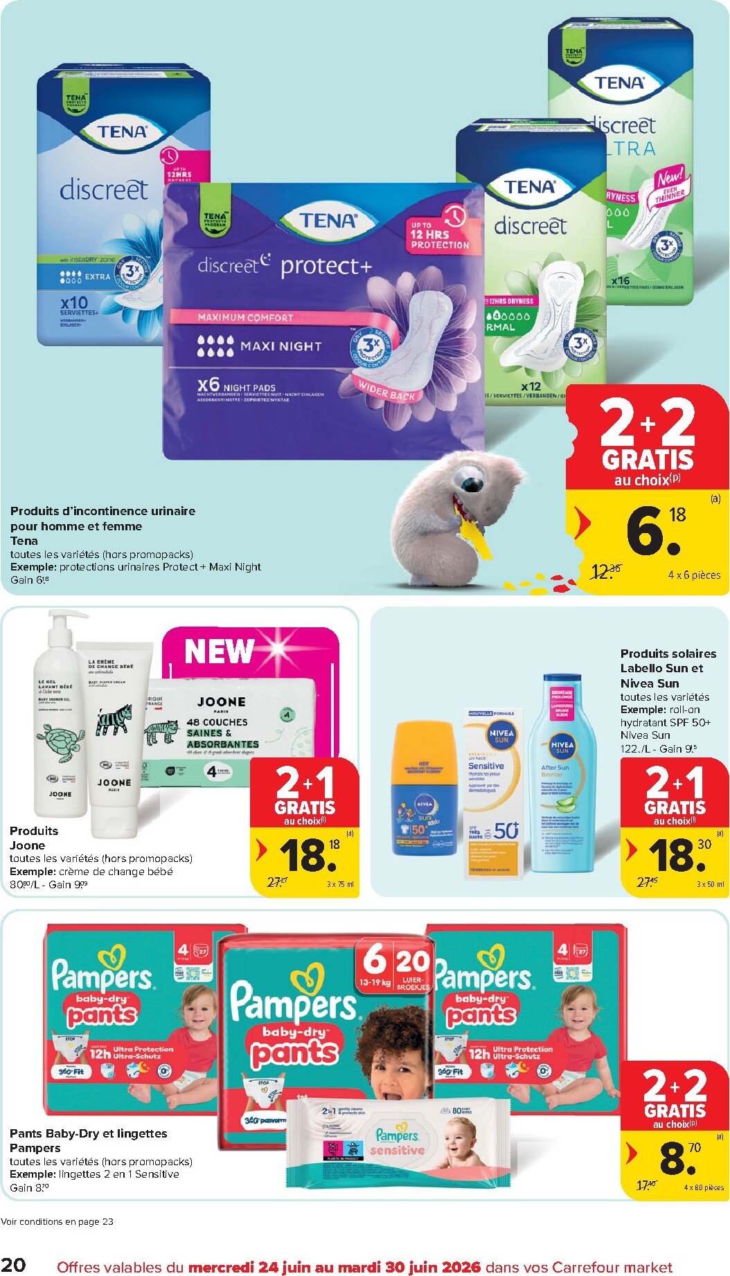 carrefour-market - Carrefour Market folder voor volgende week van woensdag 24/06/2026 tot dinsdag 30/06/2026 - page: 20