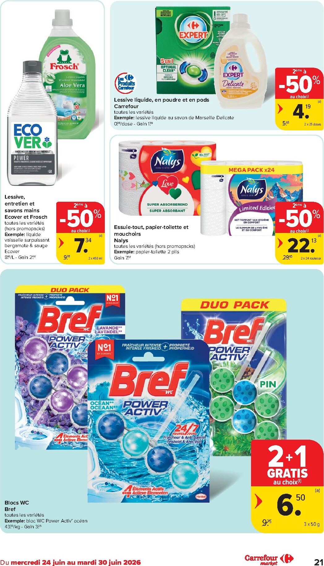 carrefour-market - Carrefour Market folder voor volgende week van woensdag 24/06/2026 tot dinsdag 30/06/2026 - page: 21