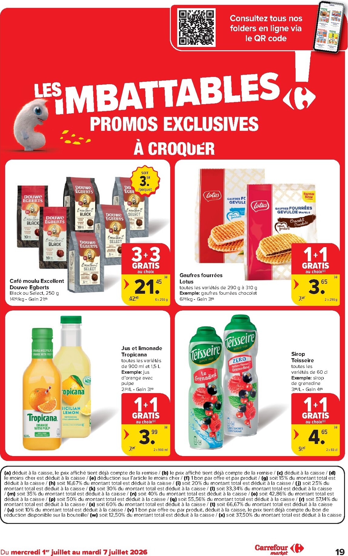 carrefour-market - Carrefour Market folder voor volgende week van woensdag 01/07/2026 tot dinsdag 07/07/2026 - page: 19