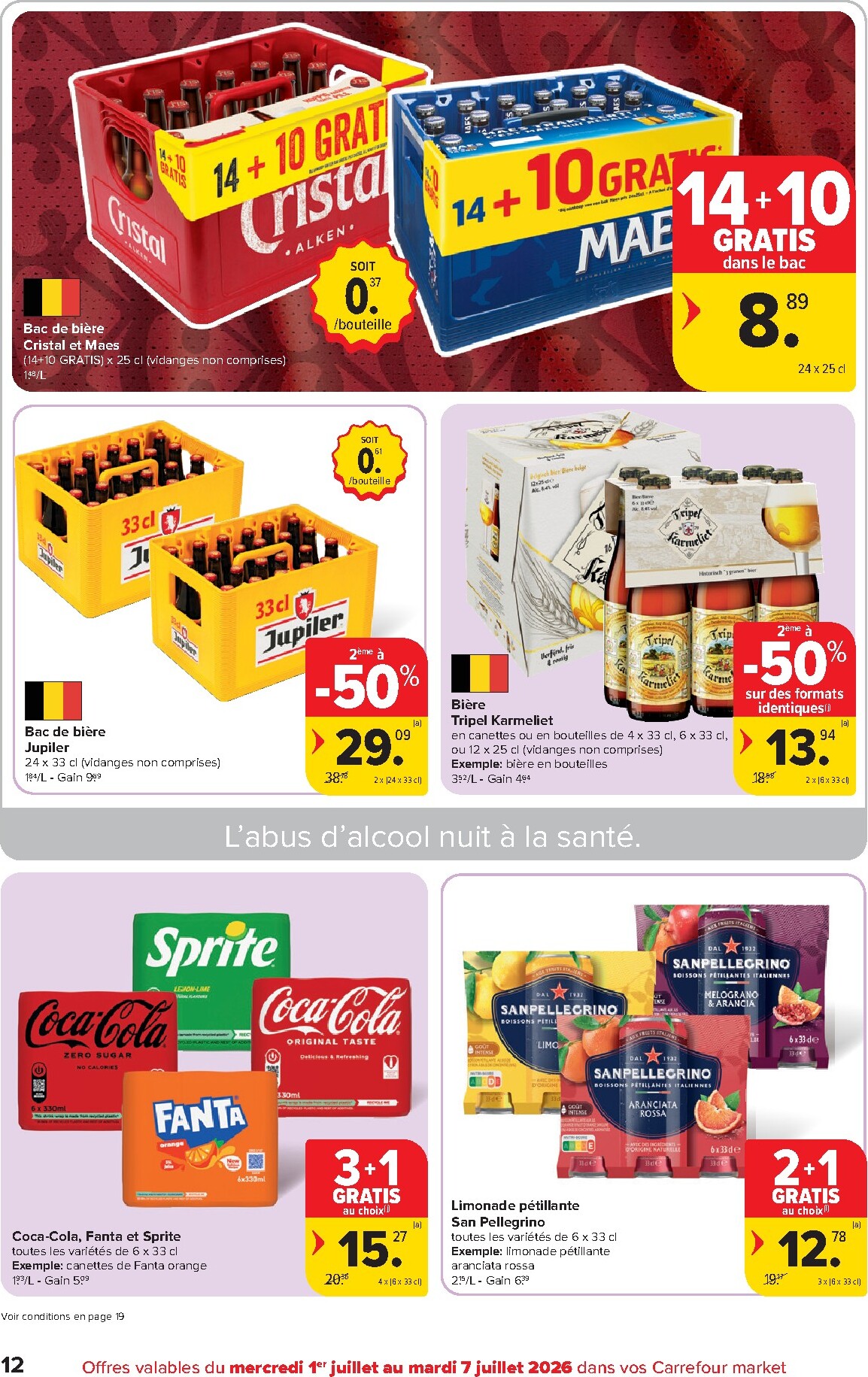 carrefour-market - Carrefour Market folder voor volgende week van woensdag 01/07/2026 tot dinsdag 07/07/2026 - page: 12