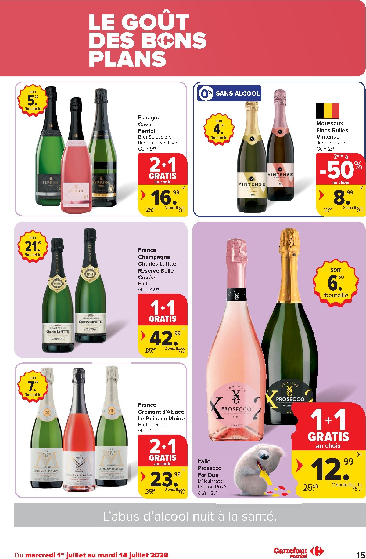 carrefour-market - Carrefour Market folder voor volgende week van woensdag 01/07/2026 tot dinsdag 07/07/2026 - page: 15
