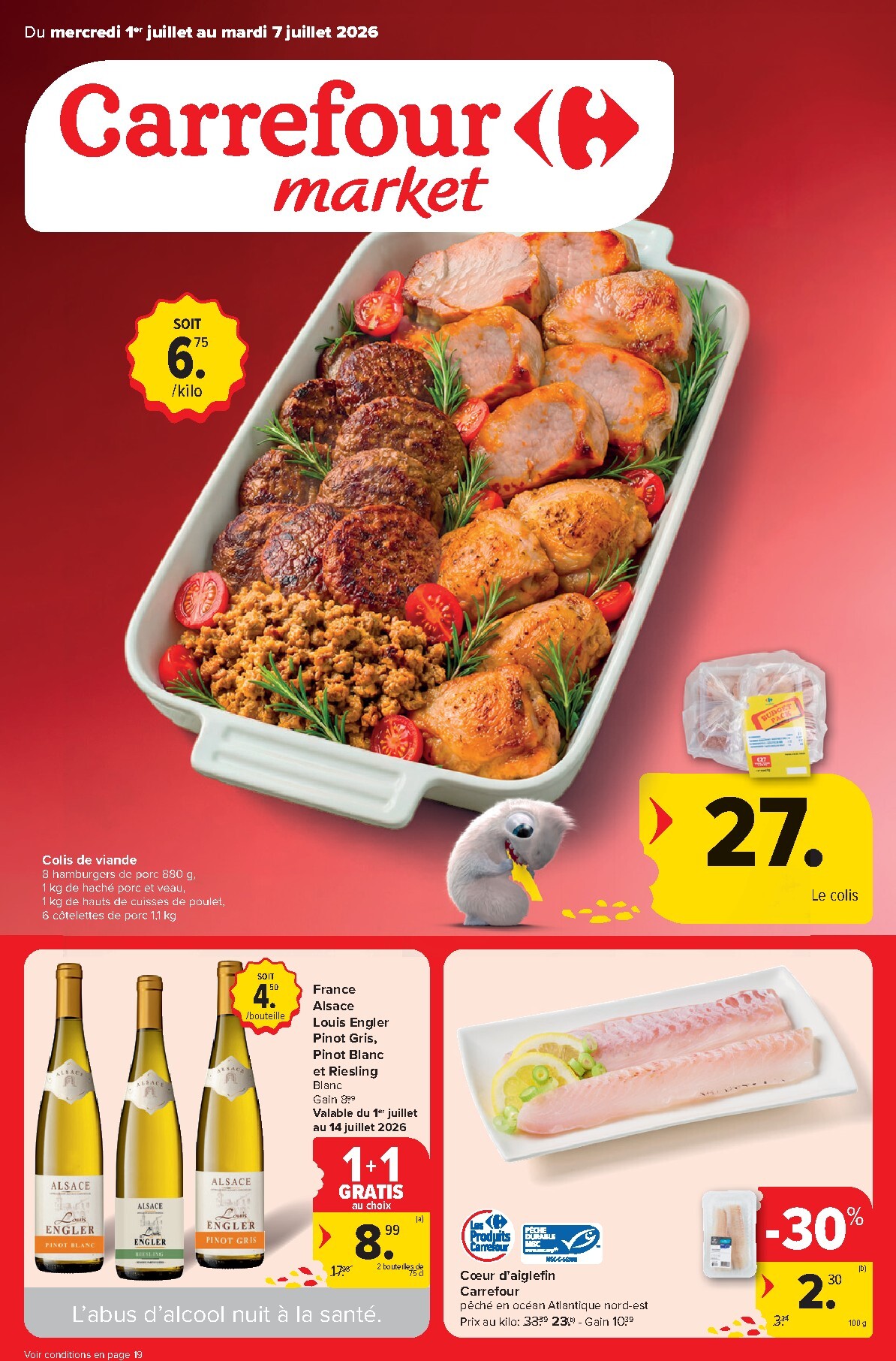 carrefour-market - Carrefour Market folder voor volgende week van woensdag 01/07/2026 tot dinsdag 07/07/2026