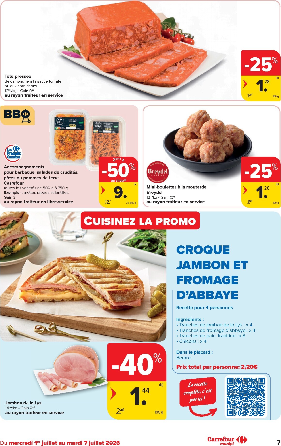 carrefour-market - Carrefour Market folder voor volgende week van woensdag 01/07/2026 tot dinsdag 07/07/2026 - page: 7