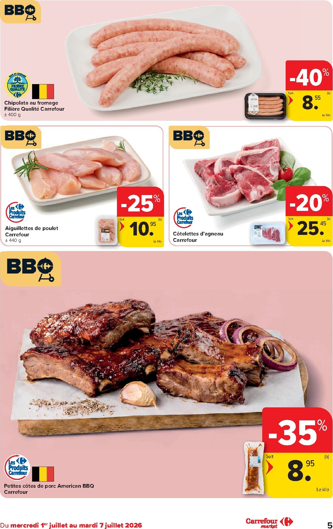 carrefour-market - Carrefour Market folder voor volgende week van woensdag 01/07/2026 tot dinsdag 07/07/2026 - page: 5