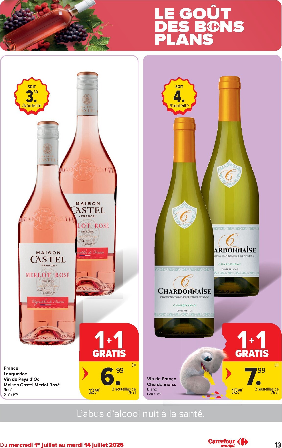 carrefour-market - Carrefour Market folder voor volgende week van woensdag 01/07/2026 tot dinsdag 07/07/2026 - page: 13