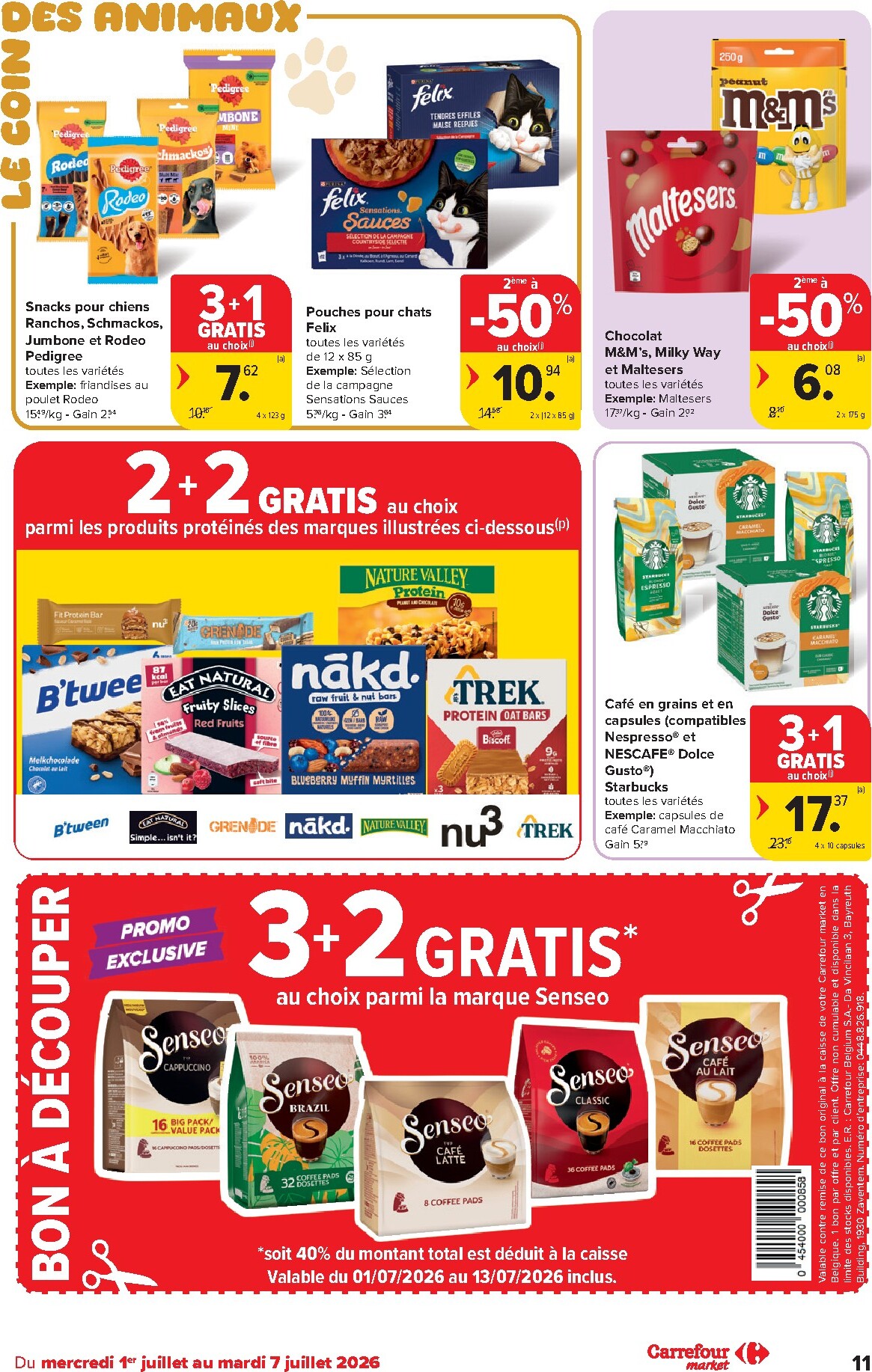 carrefour-market - Carrefour Market folder voor volgende week van woensdag 01/07/2026 tot dinsdag 07/07/2026 - page: 11