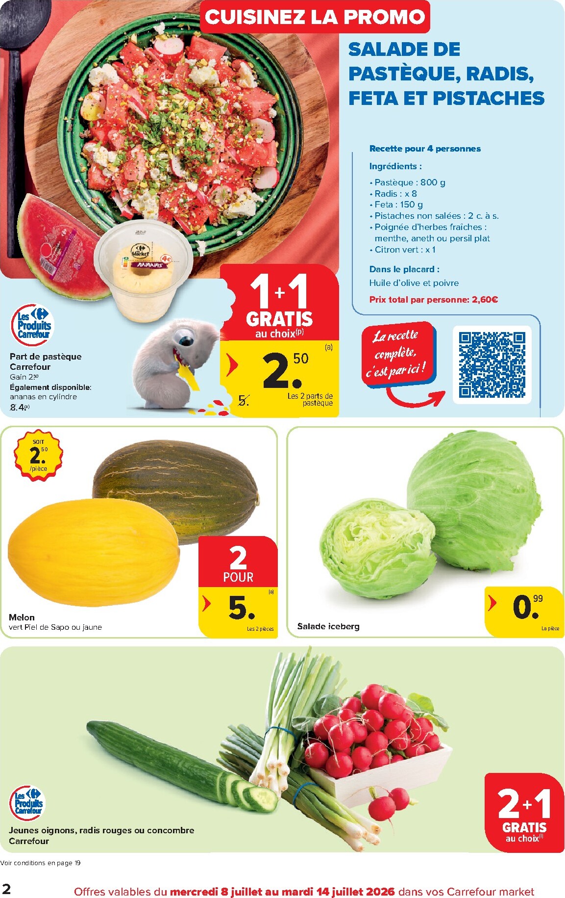 carrefour-market - Carrefour Market folder voor volgende week van woensdag 08/07/2026 tot dinsdag 14/07/2026 - page: 2