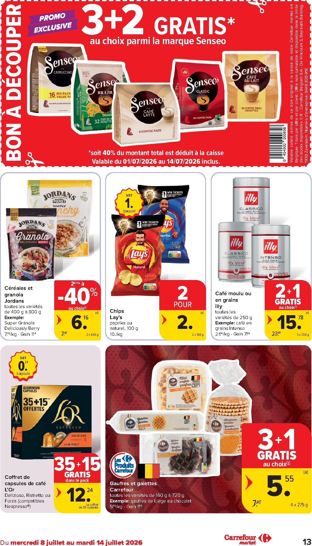 carrefour-market - Carrefour Market folder voor volgende week van woensdag 08/07/2026 tot dinsdag 14/07/2026 - page: 13