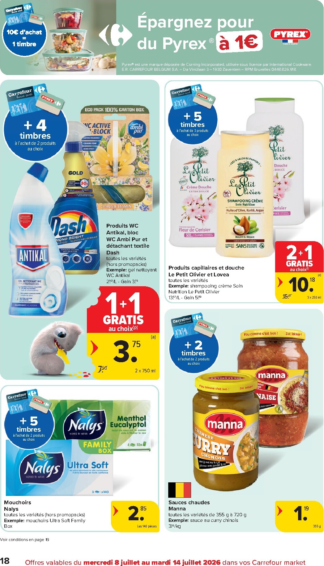 carrefour-market - Carrefour Market folder voor volgende week van woensdag 08/07/2026 tot dinsdag 14/07/2026 - page: 18
