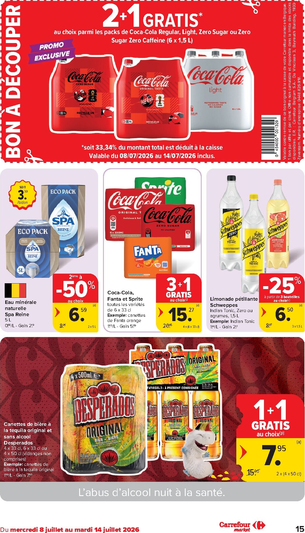 carrefour-market - Carrefour Market folder voor volgende week van woensdag 08/07/2026 tot dinsdag 14/07/2026 - page: 15