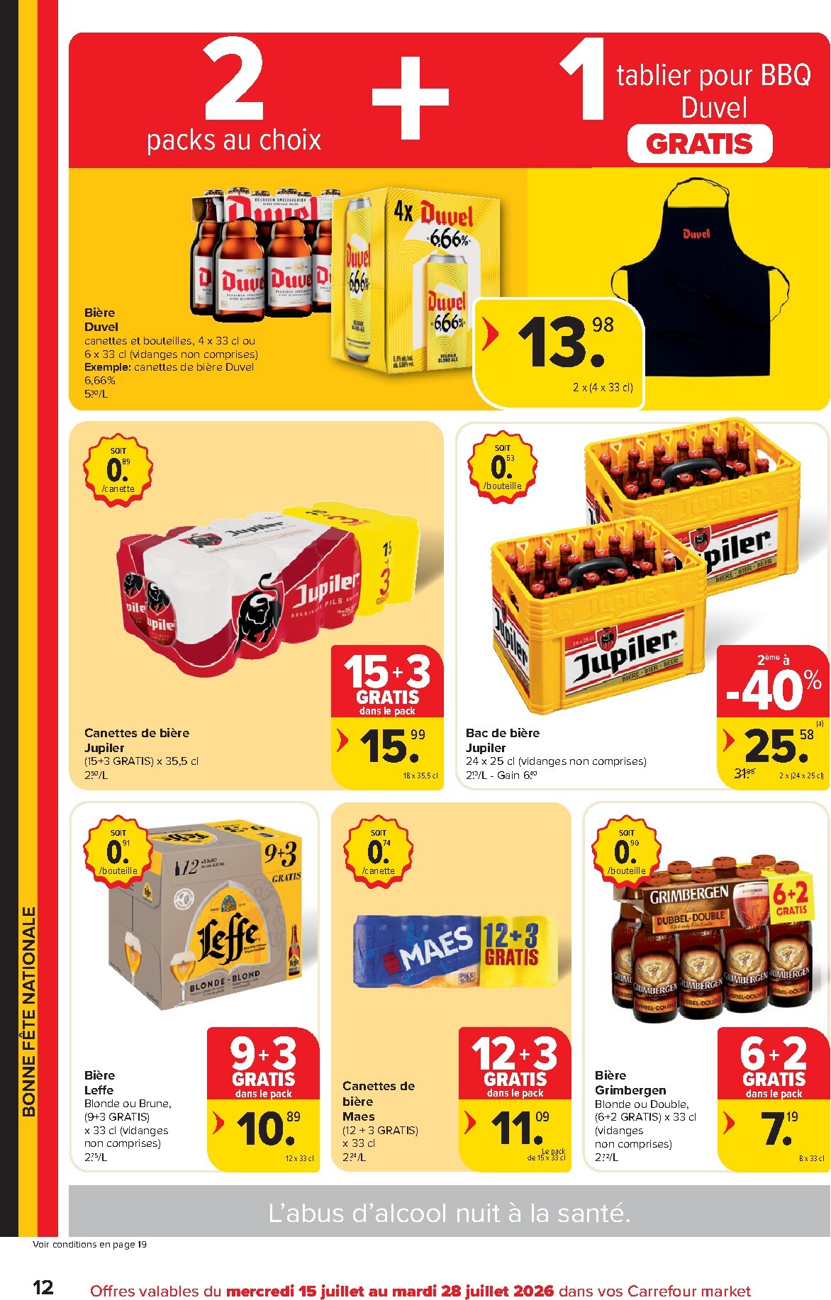 carrefour-market - Carrefour Market folder voor volgende week van woensdag 15/07/2026 tot dinsdag 21/07/2026 - page: 12