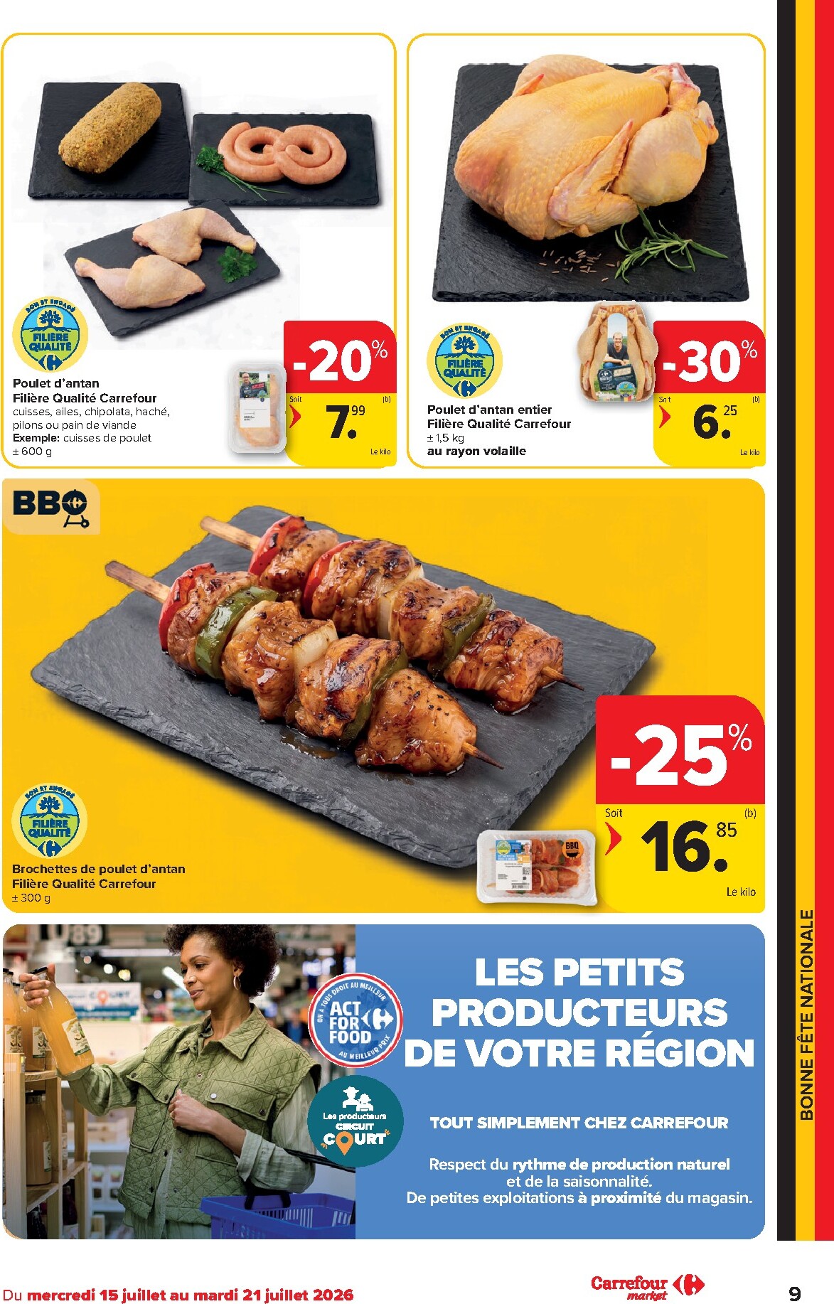 carrefour-market - Carrefour Market folder voor volgende week van woensdag 15/07/2026 tot dinsdag 21/07/2026 - page: 9