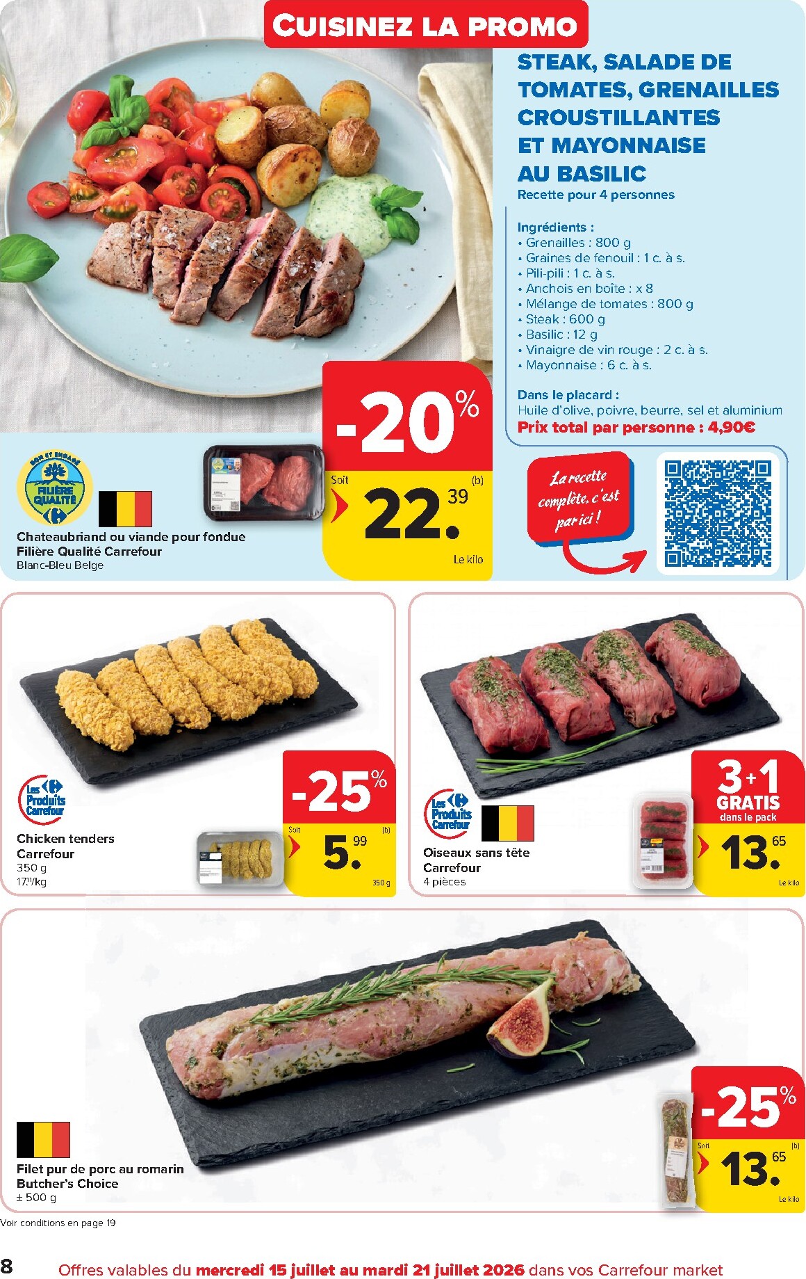 carrefour-market - Carrefour Market folder voor volgende week van woensdag 15/07/2026 tot dinsdag 21/07/2026 - page: 8