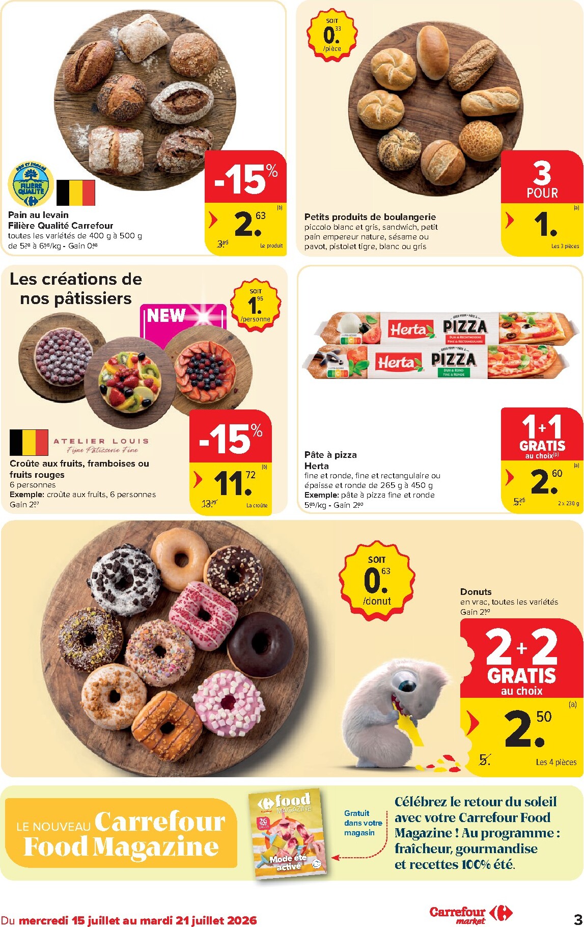 carrefour-market - Carrefour Market folder voor volgende week van woensdag 15/07/2026 tot dinsdag 21/07/2026 - page: 3