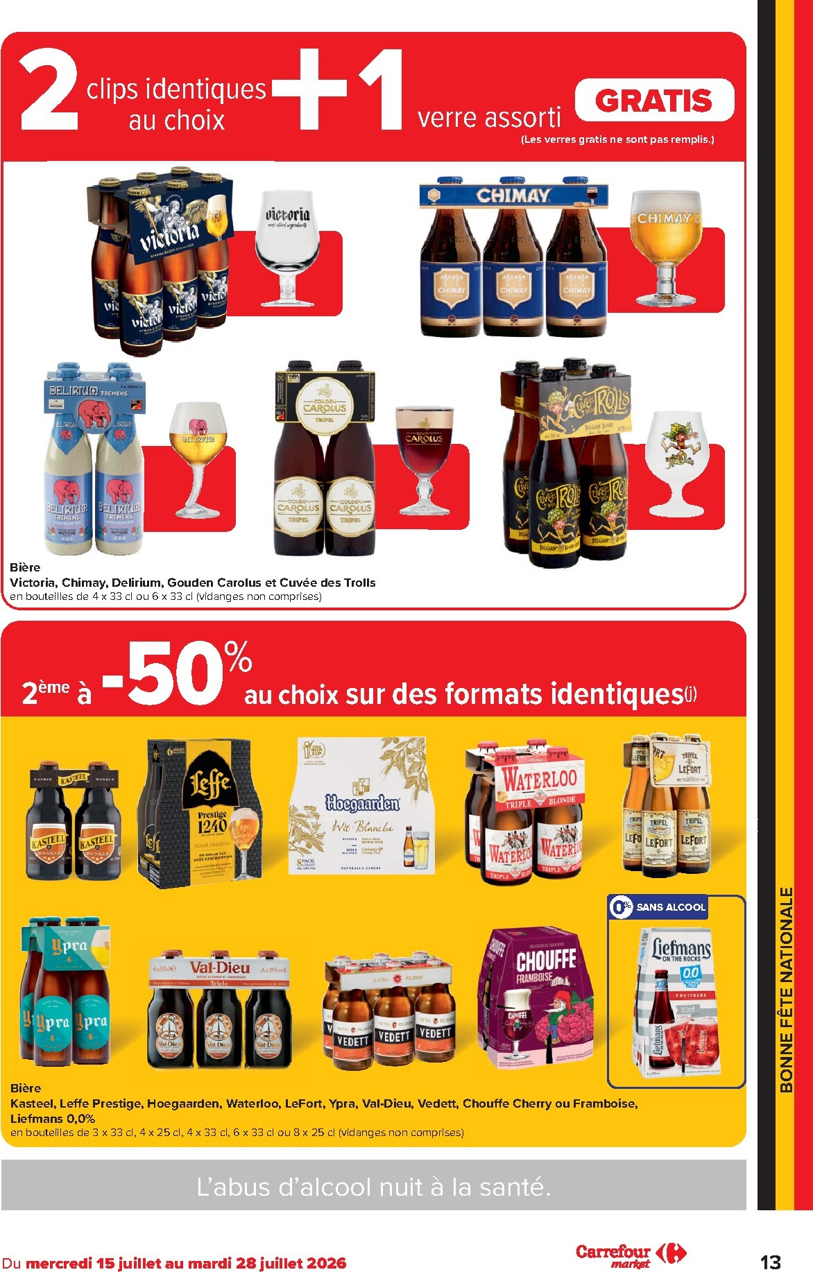 carrefour-market - Carrefour Market folder voor volgende week van woensdag 15/07/2026 tot dinsdag 21/07/2026 - page: 13