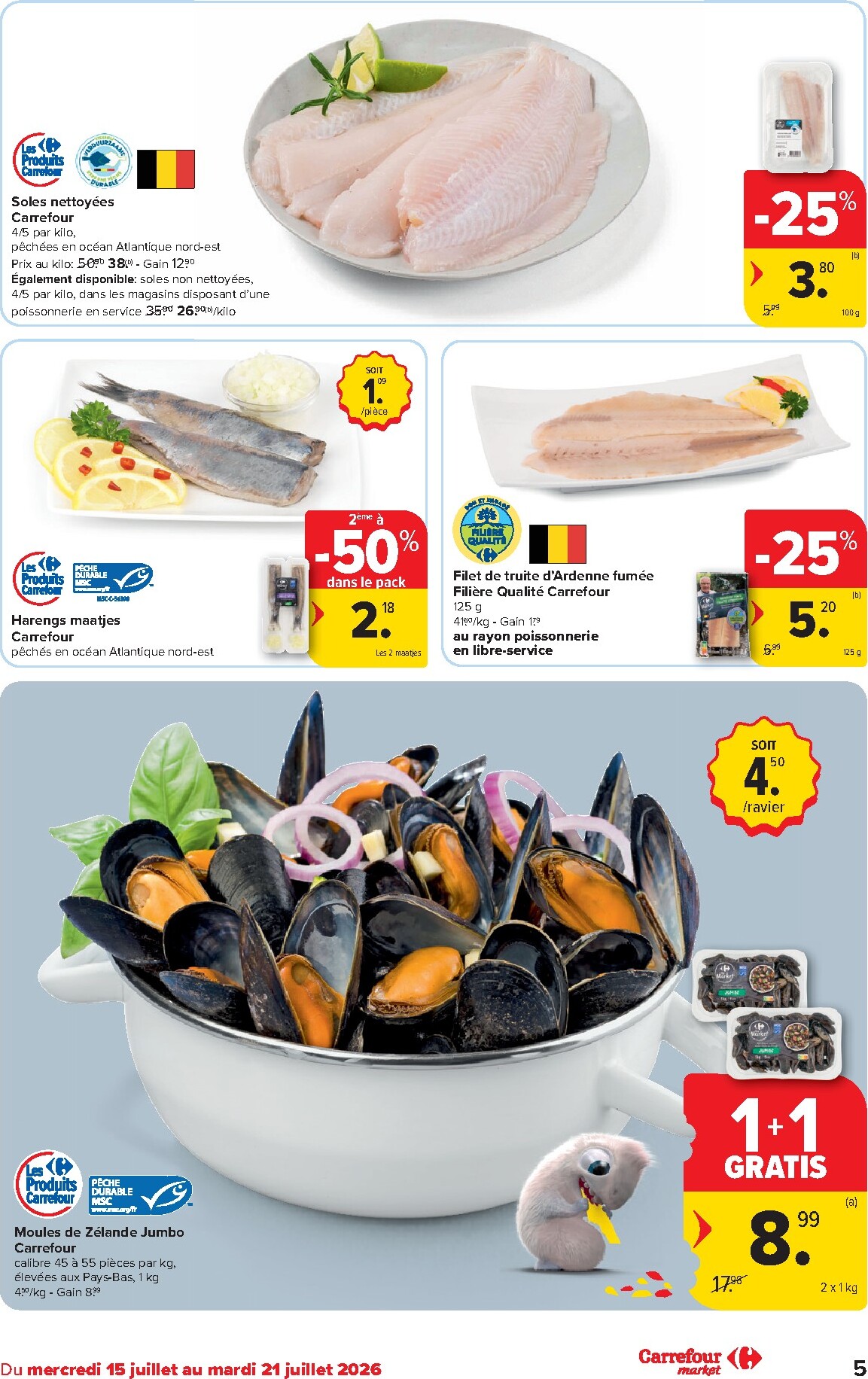 carrefour-market - Carrefour Market folder voor volgende week van woensdag 15/07/2026 tot dinsdag 21/07/2026 - page: 5