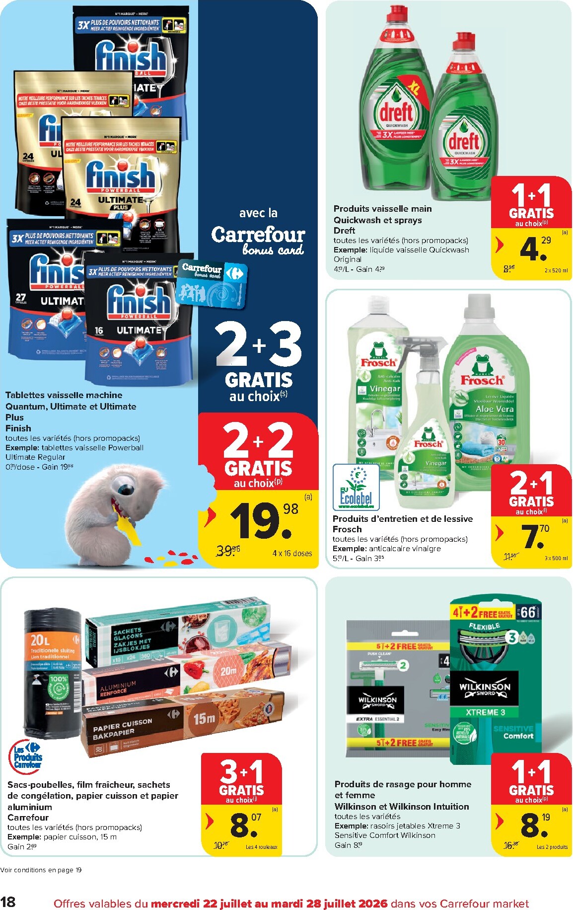 carrefour-market - Carrefour Market folder voor volgende week van woensdag 22/07/2026 tot dinsdag 28/07/2026 - page: 18