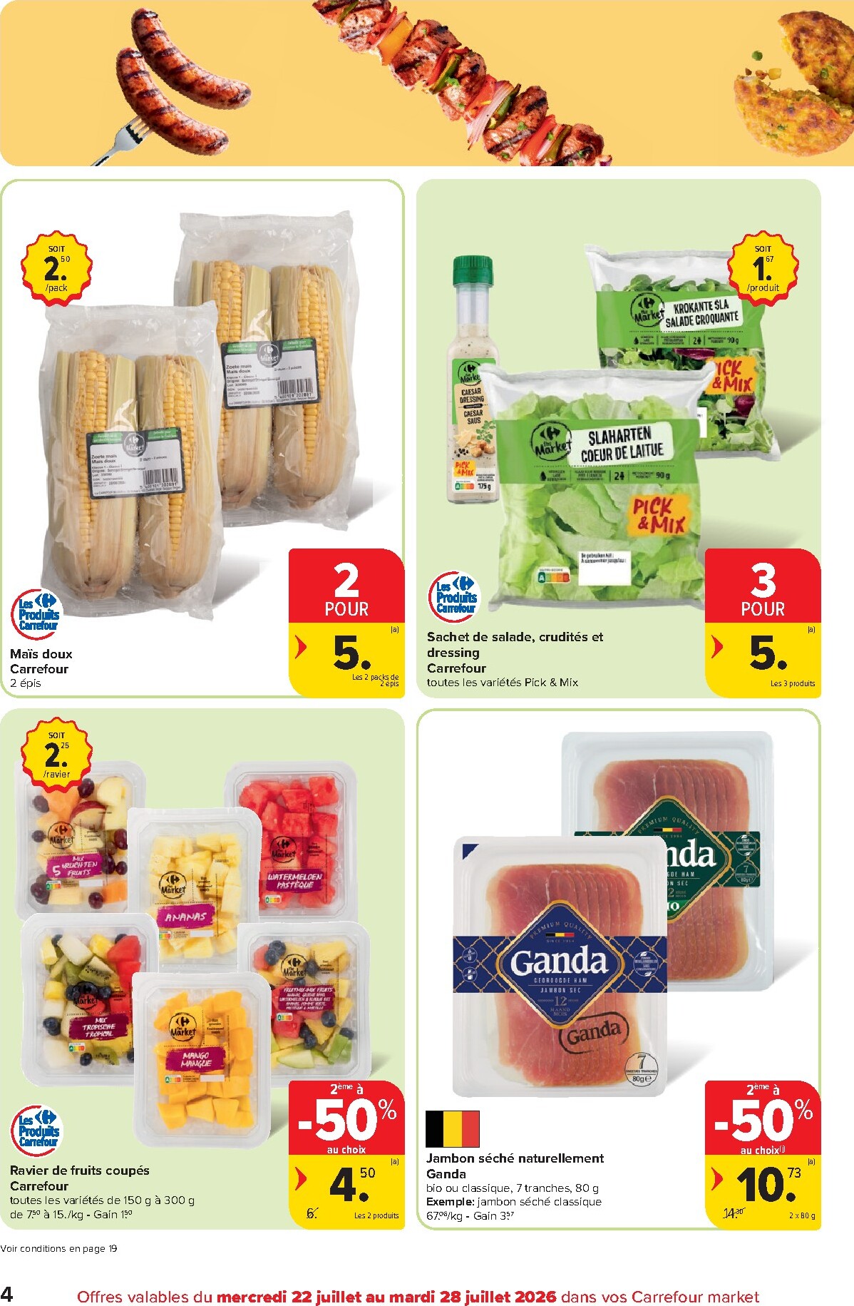 carrefour-market - Carrefour Market folder voor volgende week van woensdag 22/07/2026 tot dinsdag 28/07/2026 - page: 4