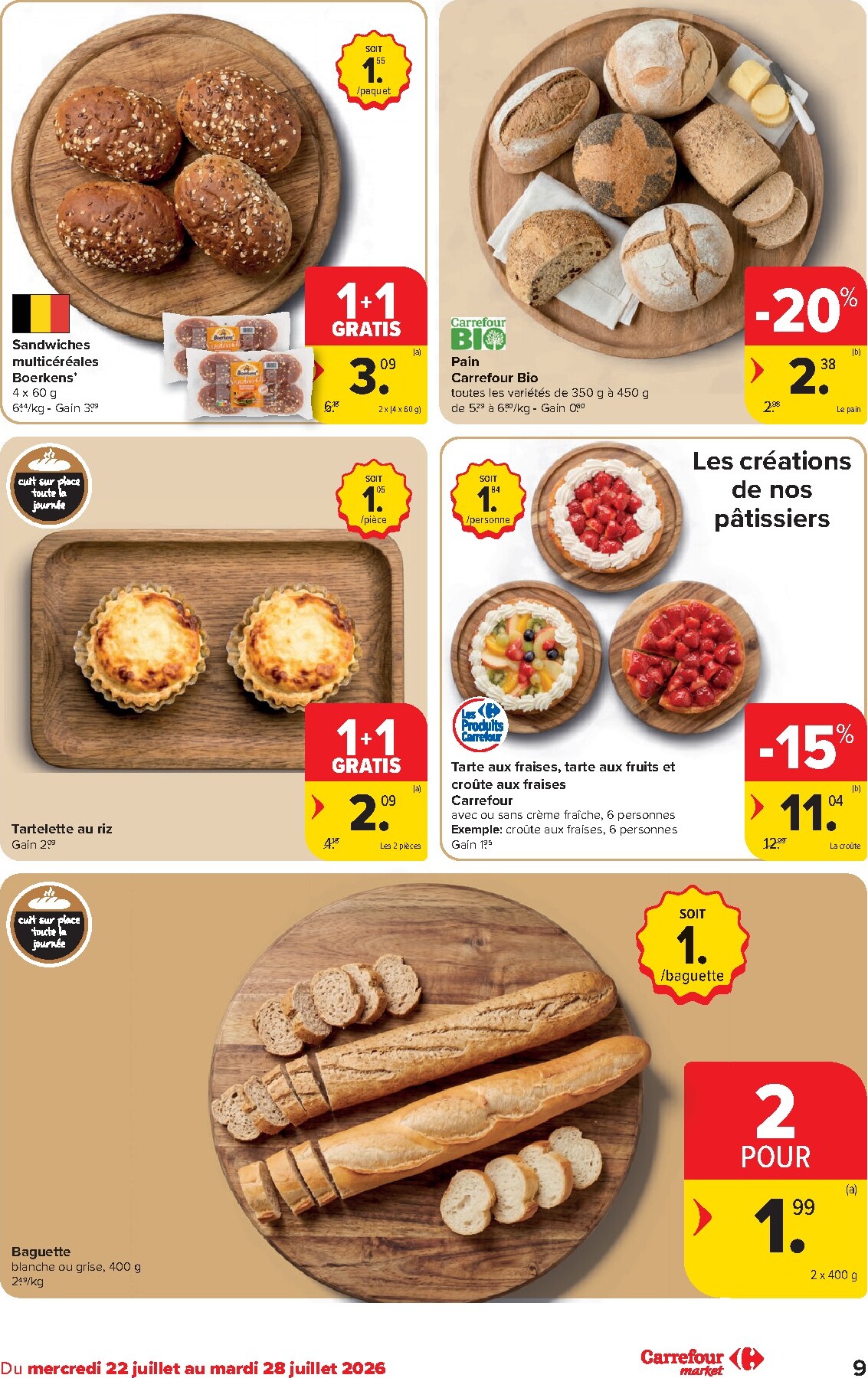 carrefour-market - Carrefour Market folder voor volgende week van woensdag 22/07/2026 tot dinsdag 28/07/2026 - page: 9