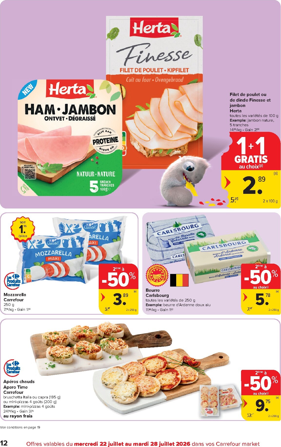 carrefour-market - Carrefour Market folder voor volgende week van woensdag 22/07/2026 tot dinsdag 28/07/2026 - page: 12