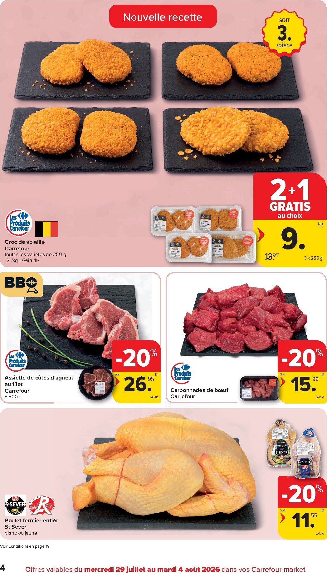 carrefour-market - Carrefour Market folder voor volgende week van woensdag 29/07/2026 tot dinsdag 04/08/2026 - page: 4