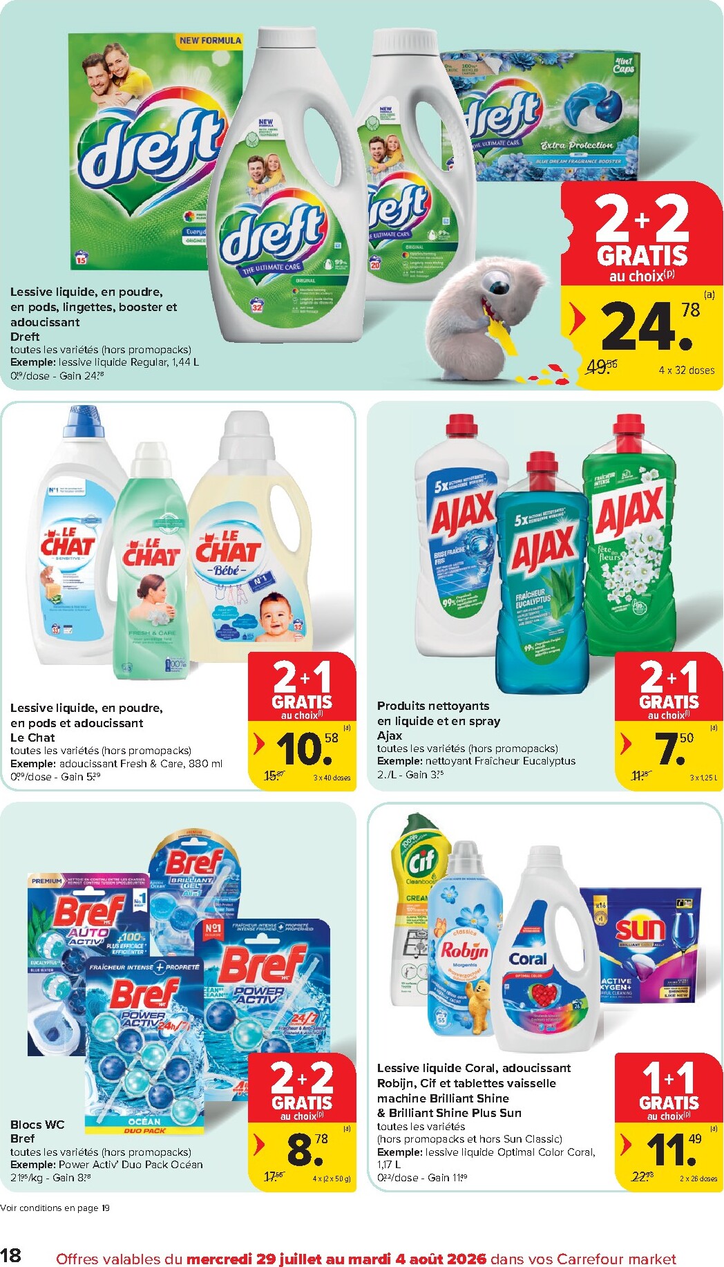 carrefour-market - Carrefour Market folder voor volgende week van woensdag 29/07/2026 tot dinsdag 04/08/2026 - page: 18