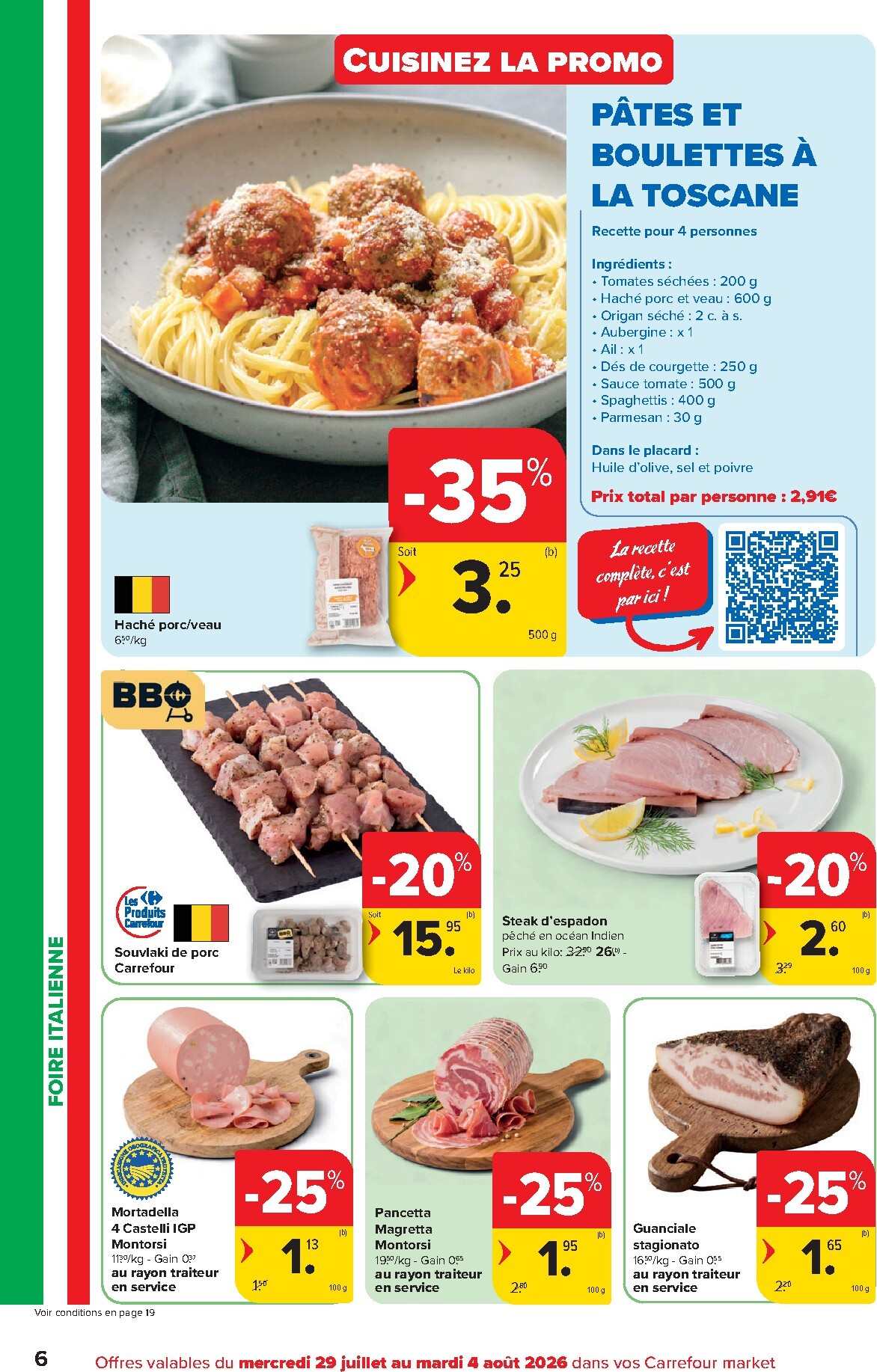 carrefour-market - Carrefour Market folder voor volgende week van woensdag 29/07/2026 tot dinsdag 04/08/2026 - page: 6