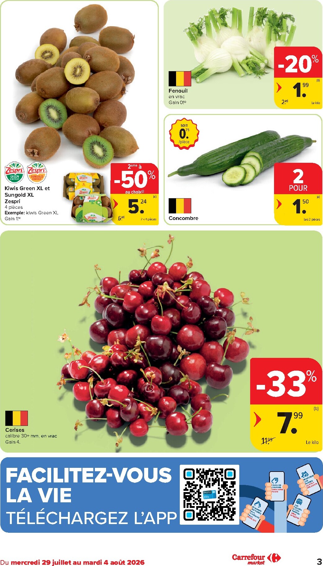 carrefour-market - Carrefour Market folder voor volgende week van woensdag 29/07/2026 tot dinsdag 04/08/2026 - page: 3