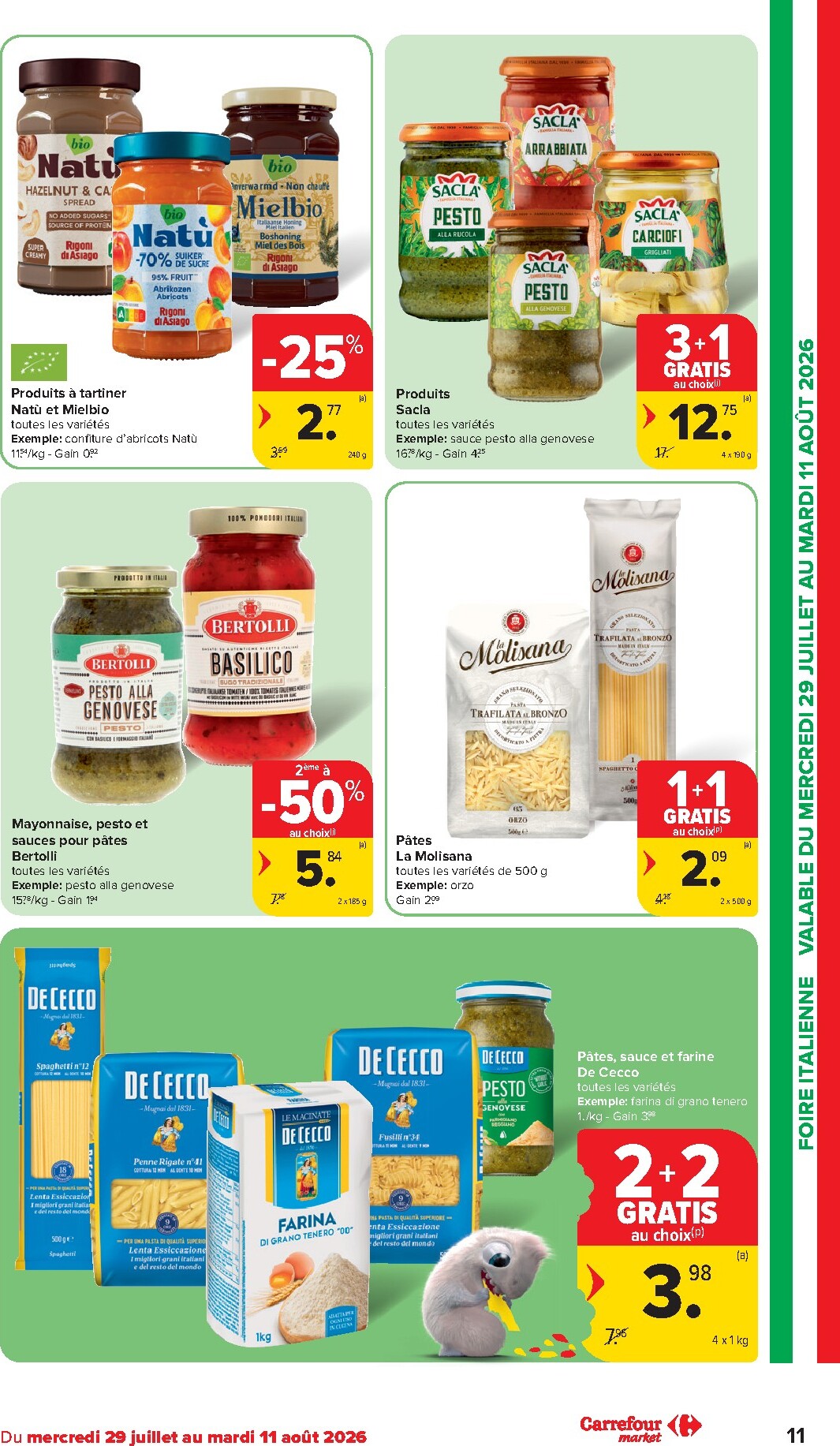 carrefour-market - Carrefour Market folder voor volgende week van woensdag 29/07/2026 tot dinsdag 04/08/2026 - page: 11