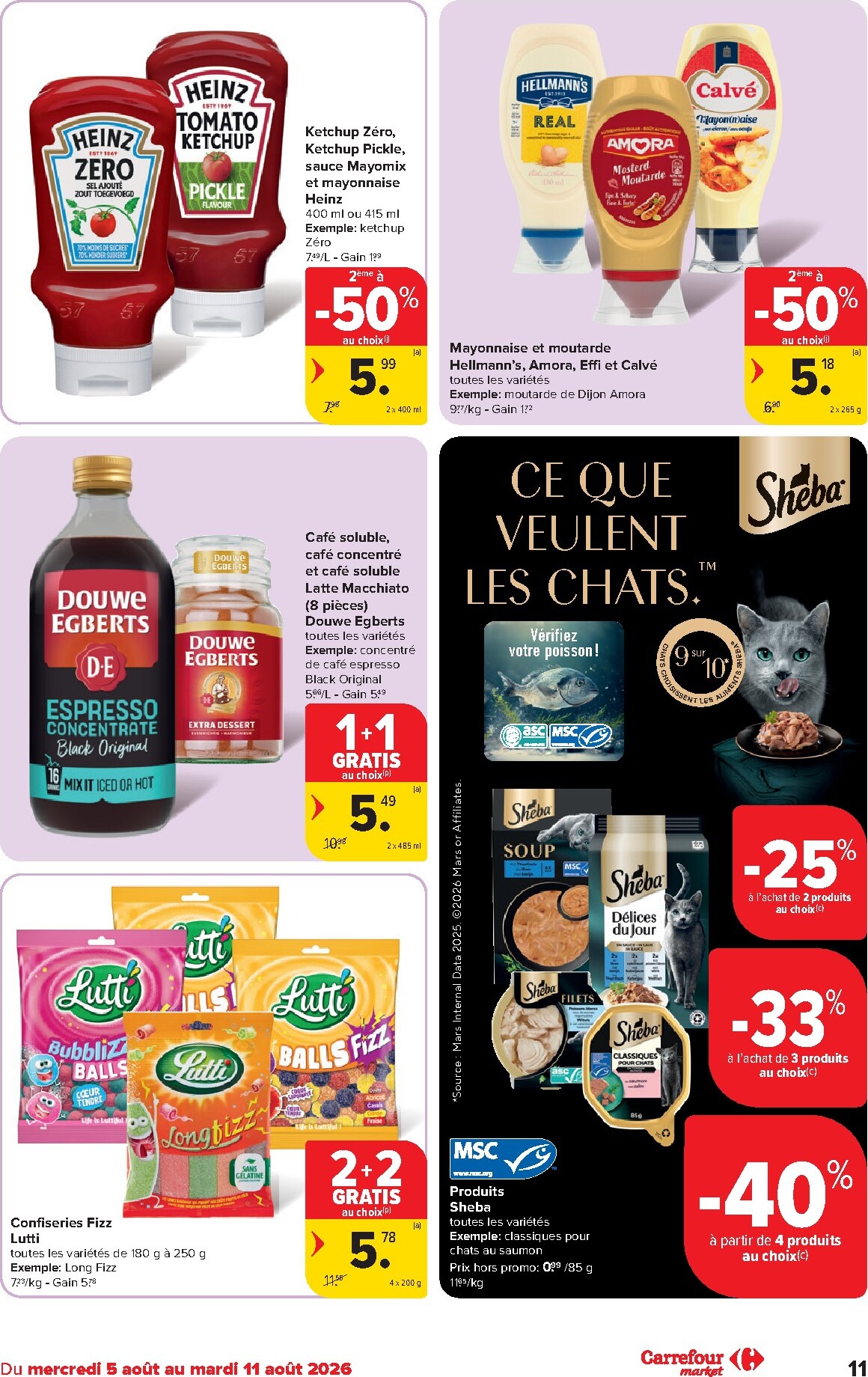 carrefour-market - Carrefour Market folder voor volgende week van woensdag 05/08/2026 tot dinsdag 11/08/2026 - page: 11
